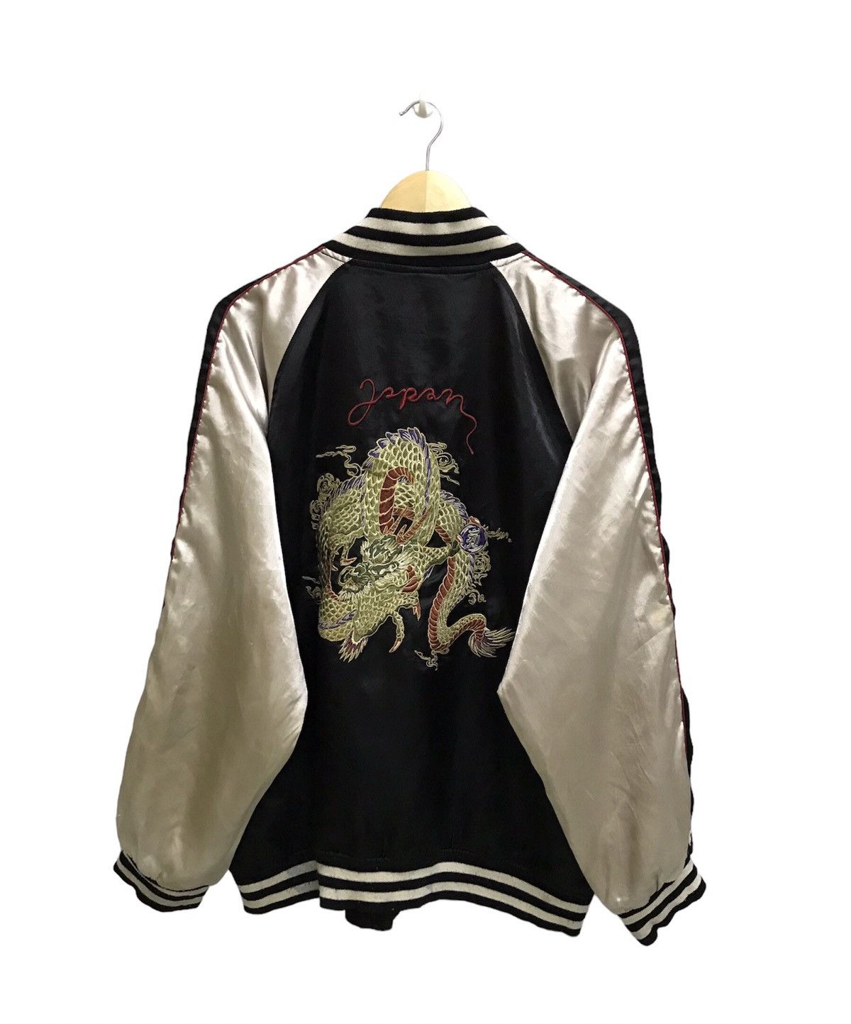 Japanese Brand × Vintage VINTAGE JAPANESE TRADITIONAL DRAGON SUKAJAN JACKET Size US L / EU 52-54 / 3 - 1 Thumbnail