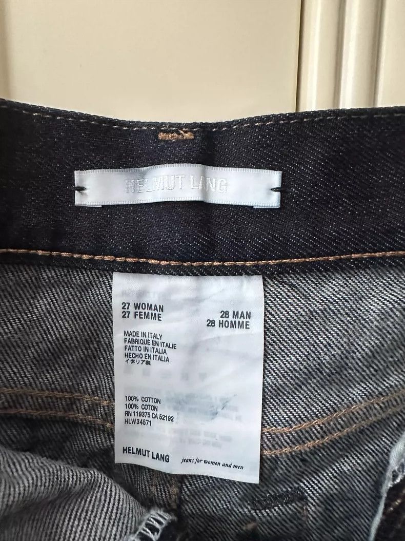 Helmut Lang HELMUT LANG High waist line original cowboy jeans short sk Size 27" / US 4 / IT 40 - 4 Thumbnail