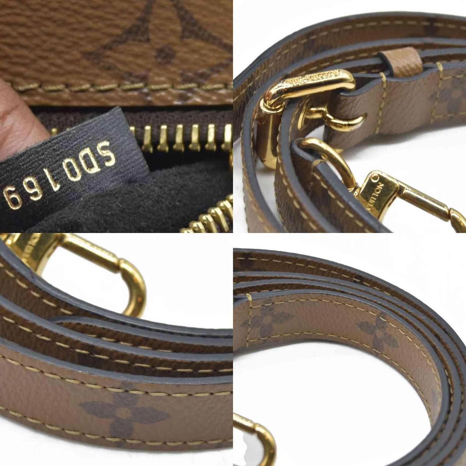 Louis Vuitton $2790 Louis Vuitton Reverse Monogrm Pochette Metis SD0169 Size ONE SIZE - 7 Thumbnail