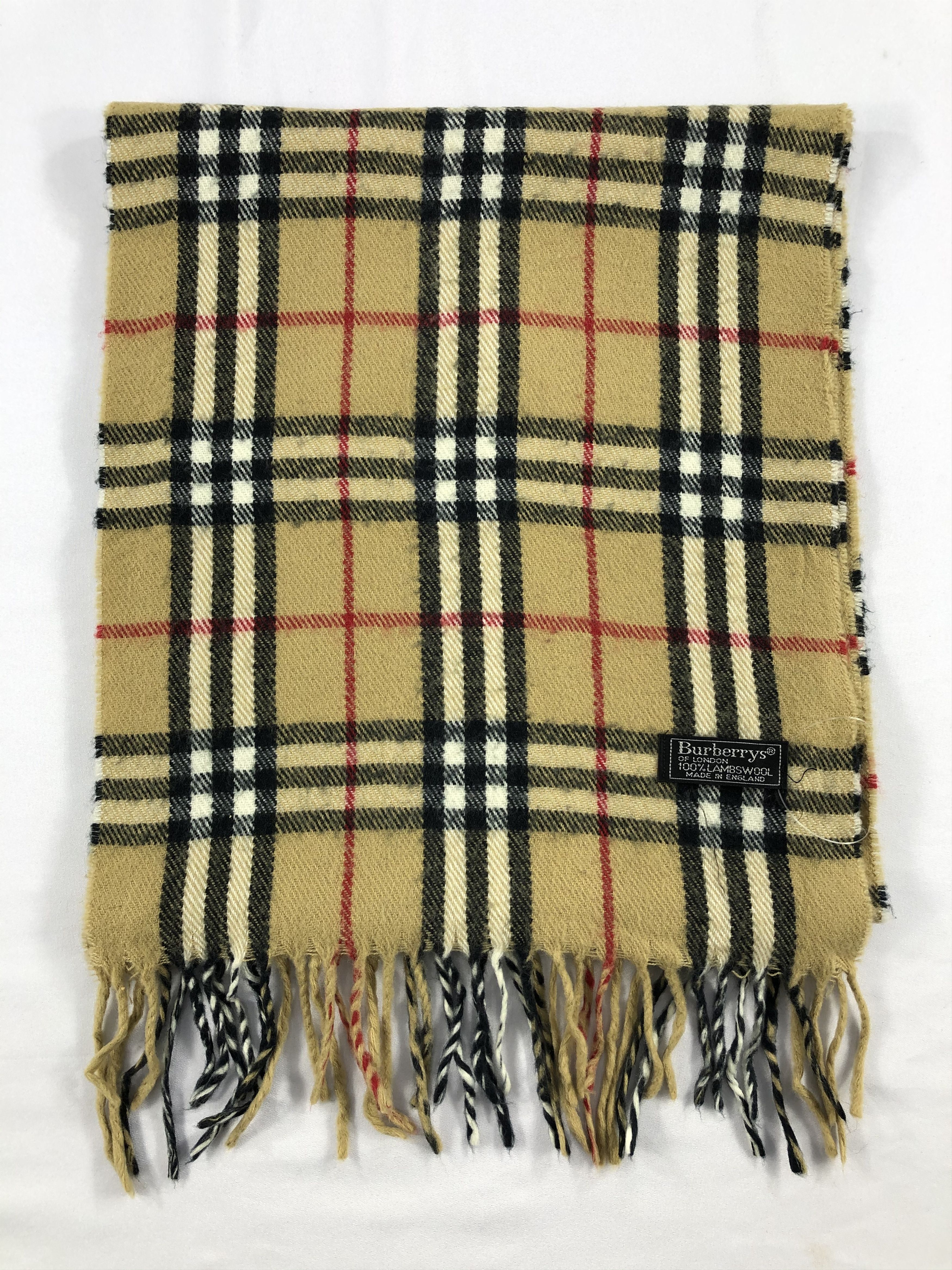 Burberry Vintage Burberry Scarf/Muffler/Neckwear MF1682 Size ONE SIZE - 2 Thumbnail