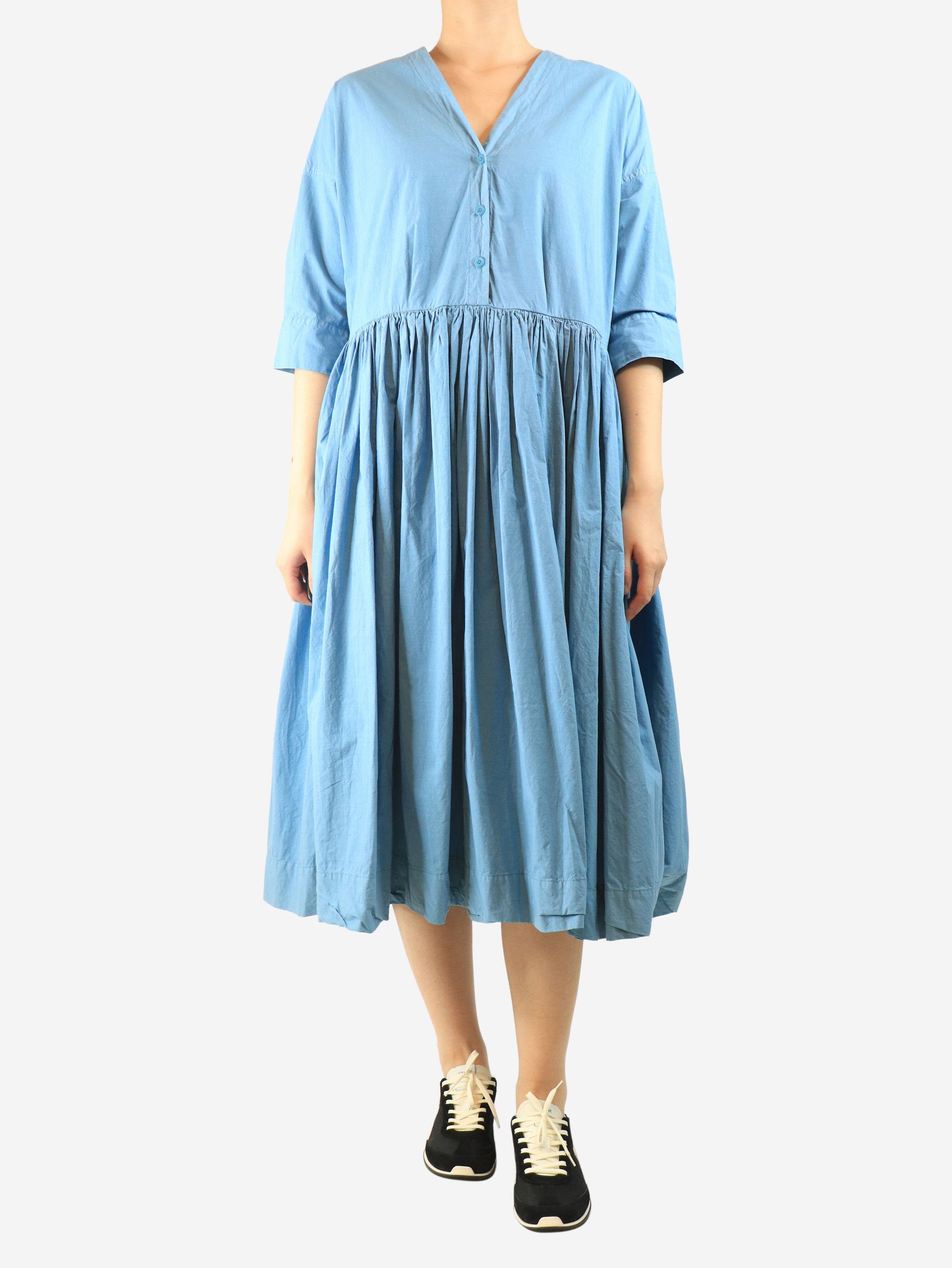 Other Blue taffcot sundress - M Size 30" / US 8 / IT 44 - 1 Thumbnail