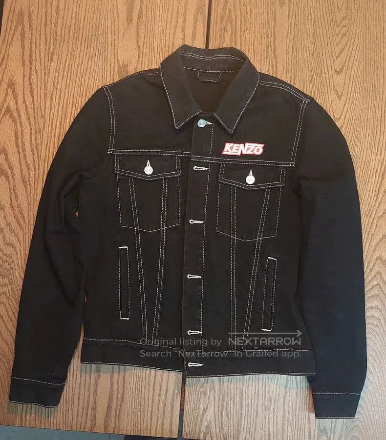 Levi's KENZO Men's Black Denim Jacket. Size US S / EU 44-46 / 1 - 1 Thumbnail