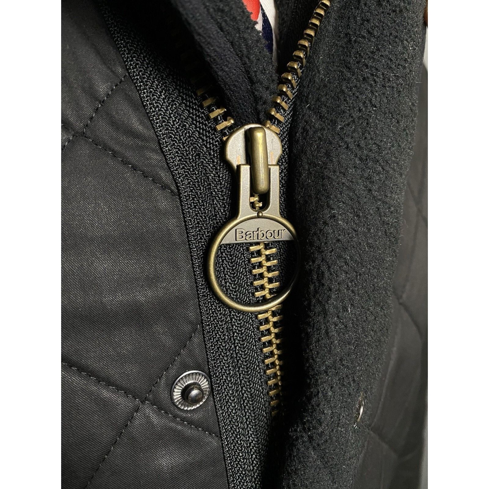 Barbour Barbour Duracotton Polarquit Men's Black Insulated Fleeced Q Size US M / EU 48-50 / 2 - 8 Thumbnail