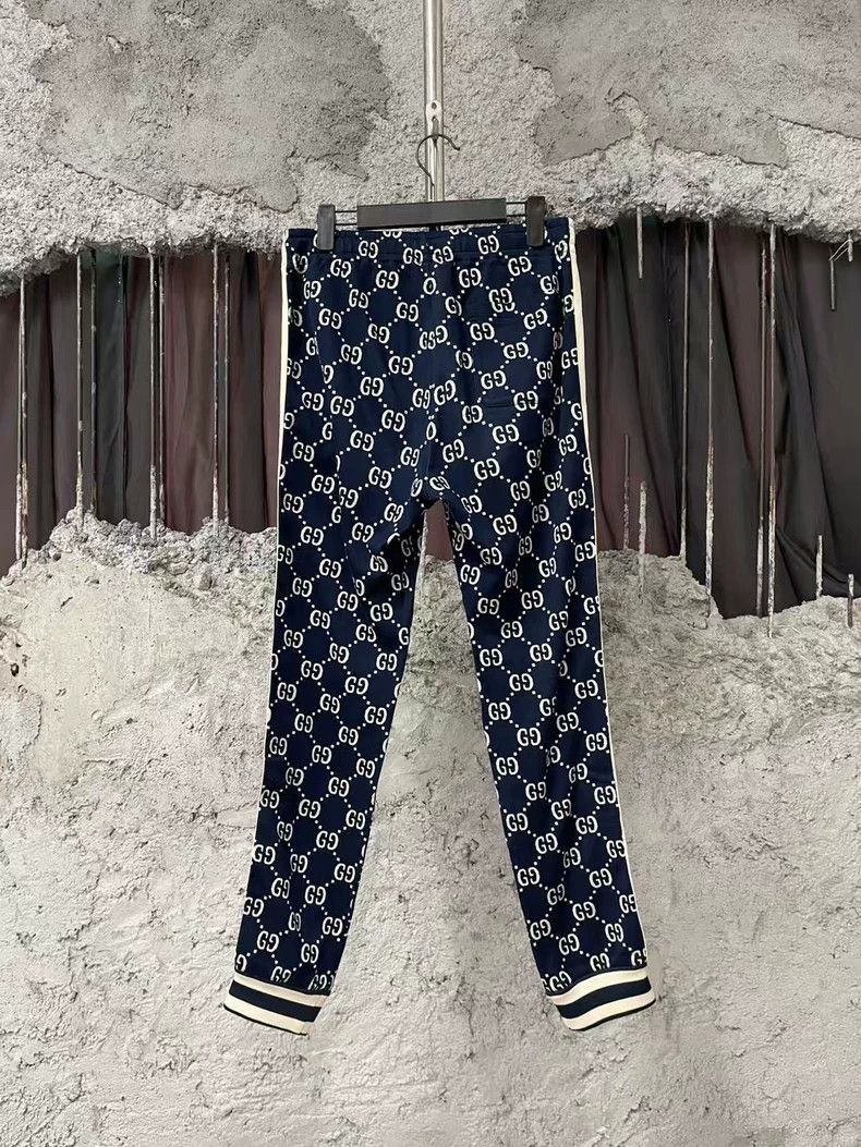 Gucci Gucci Logo Long Pants in New Condition-2506 Size US 26 / EU 42 - 2 Thumbnail