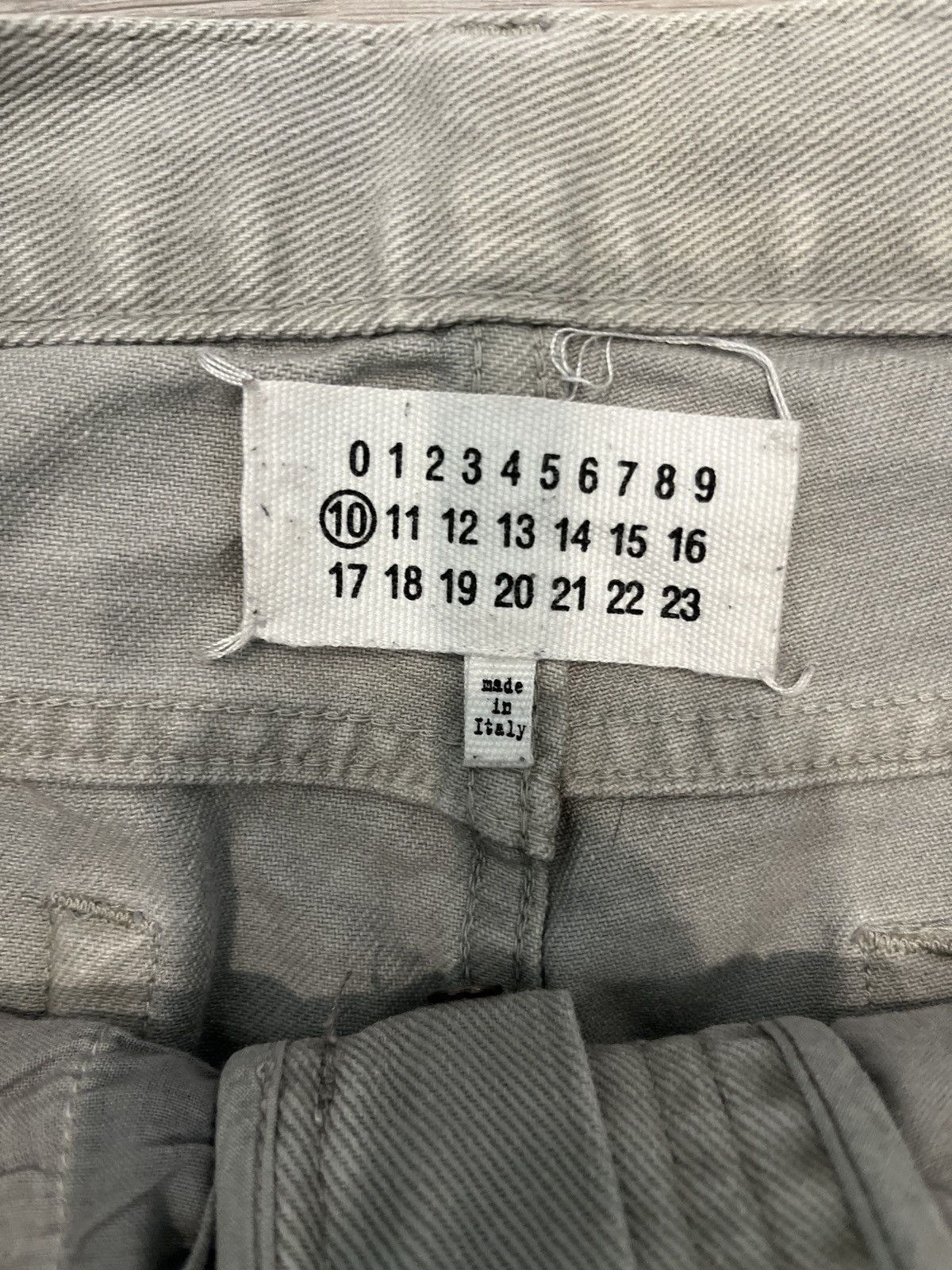 Maison Margiela Grey Mens Denim Maison Margiela Size US 38 / EU 54 - 2 Thumbnail