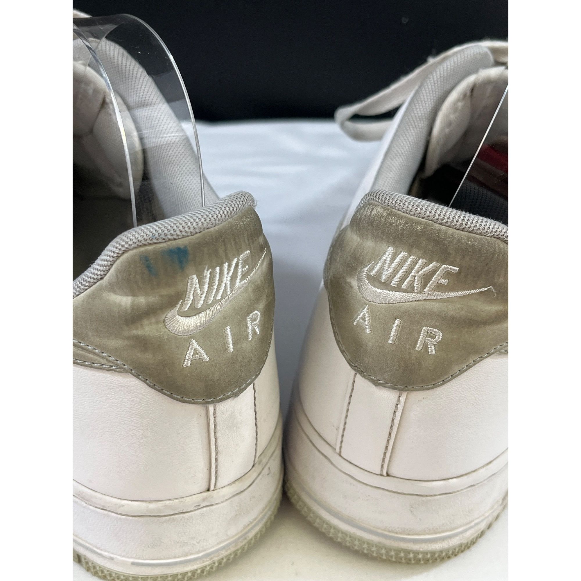Nike Nike Air Force 1 Men's White Shoes/Sneakers Size 12.5 SKU 59 Size US 12.5 / EU 45-46 - 8 Thumbnail