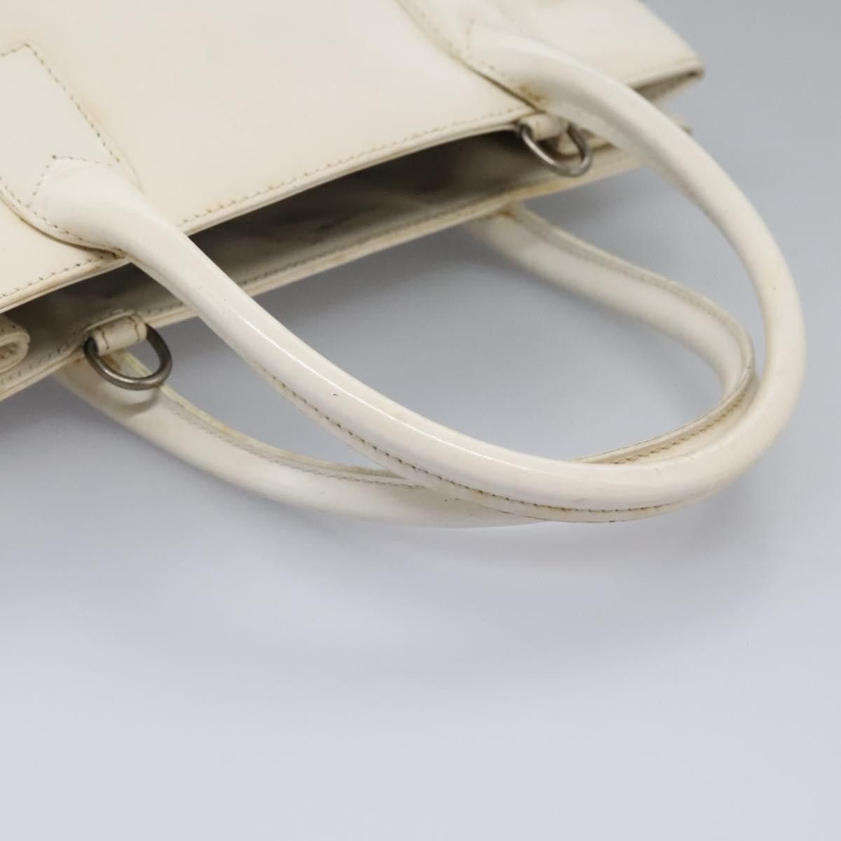 Gucci GUCCI Hand Bag Enamel White Size ONE SIZE - 7 Thumbnail