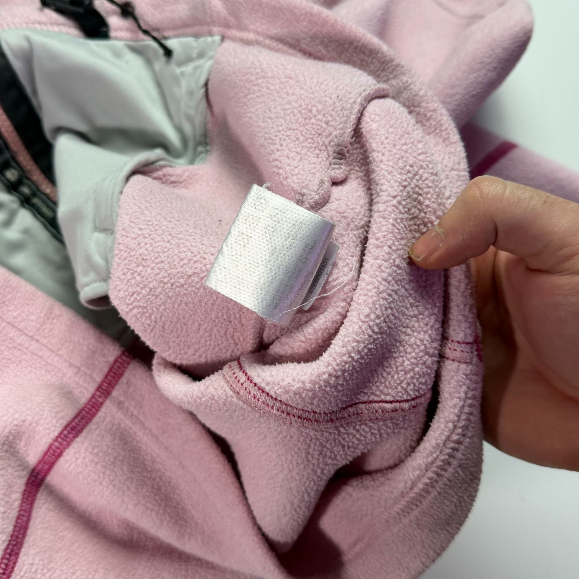 Jack Wolfskin Vintage Jack Wolfskin Women’s Nanuk Polar Fleece Jacket Pink Size M / US 6-8 / IT 42-44 - 7 Thumbnail