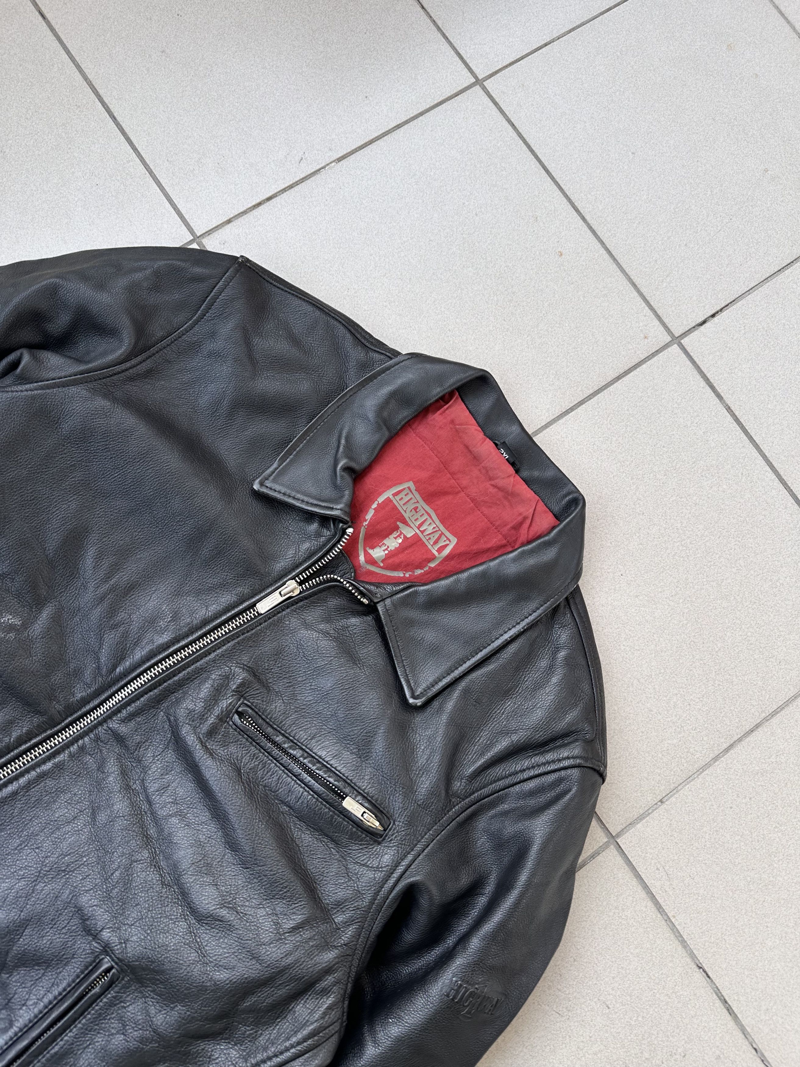 Leather Highway leather jacket motorcycle biker Size US L / EU 52-54 / 3 - 2 Thumbnail