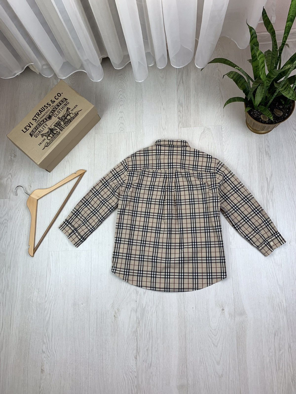 Burberry Burberry Vintage 90s Nova Check Womens Button Shirt Size 42 Size M / US 6-8 / IT 42-44 - 8 Thumbnail