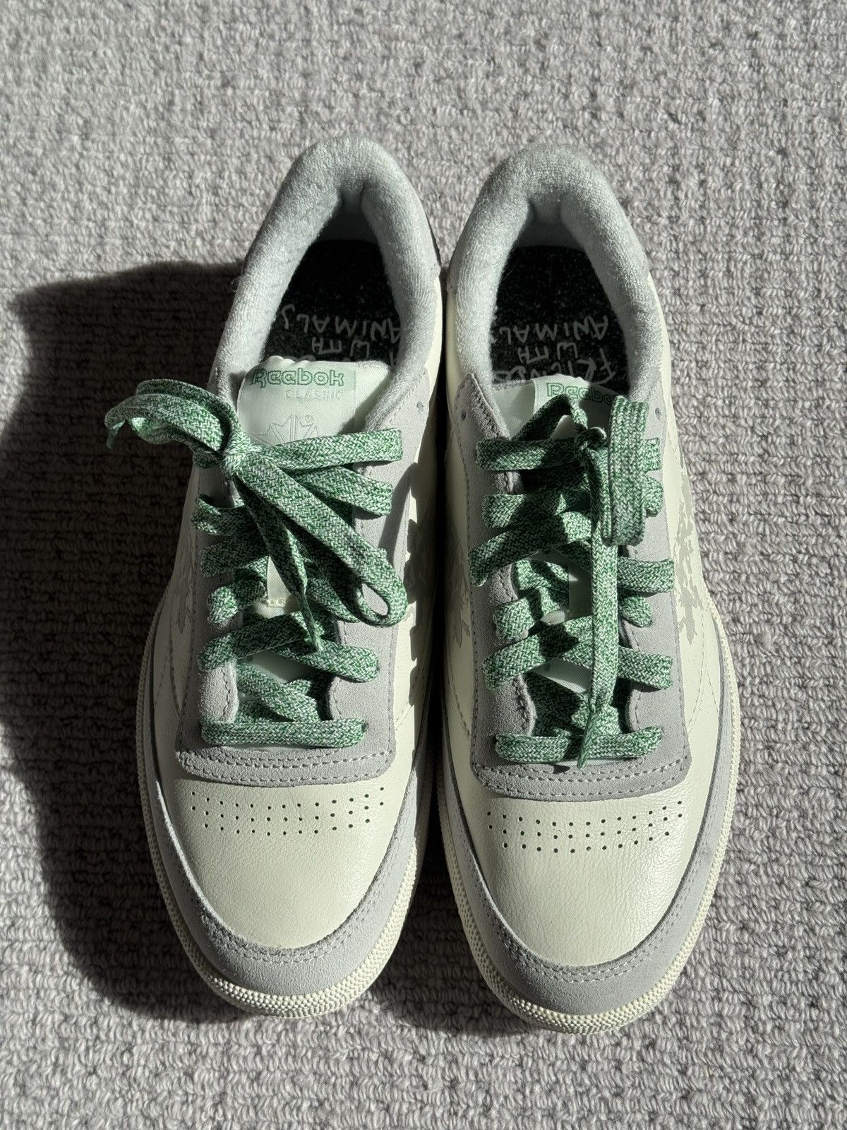 Reebok FRIENDS WITH ANIMALS Club C Size US 9.5 / EU 42-43 - 3 Thumbnail