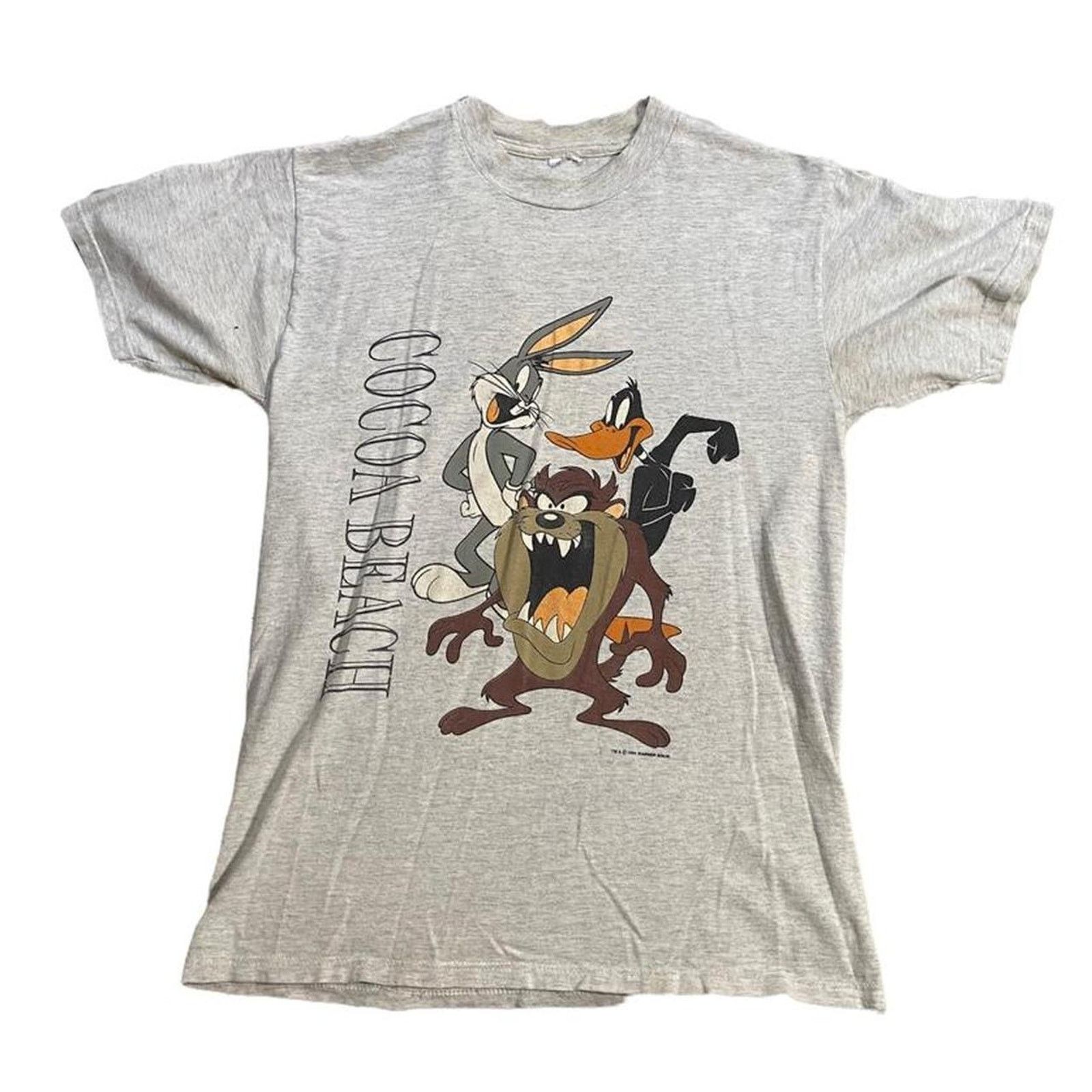 Fruit Of The Loom 90s 1994 looney tunes tee shirt grey small Size US S / EU 44-46 / 1 - 1 Thumbnail