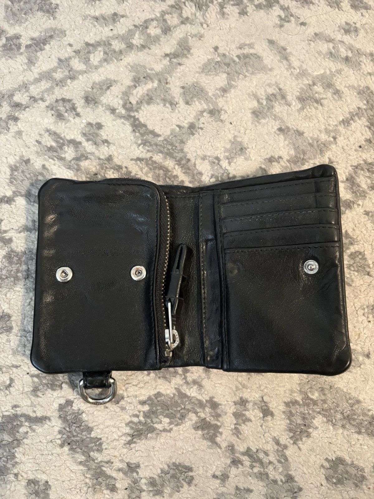 Allsaints ALLSAINTS Leather Wallet Size ONE SIZE - 2 Thumbnail