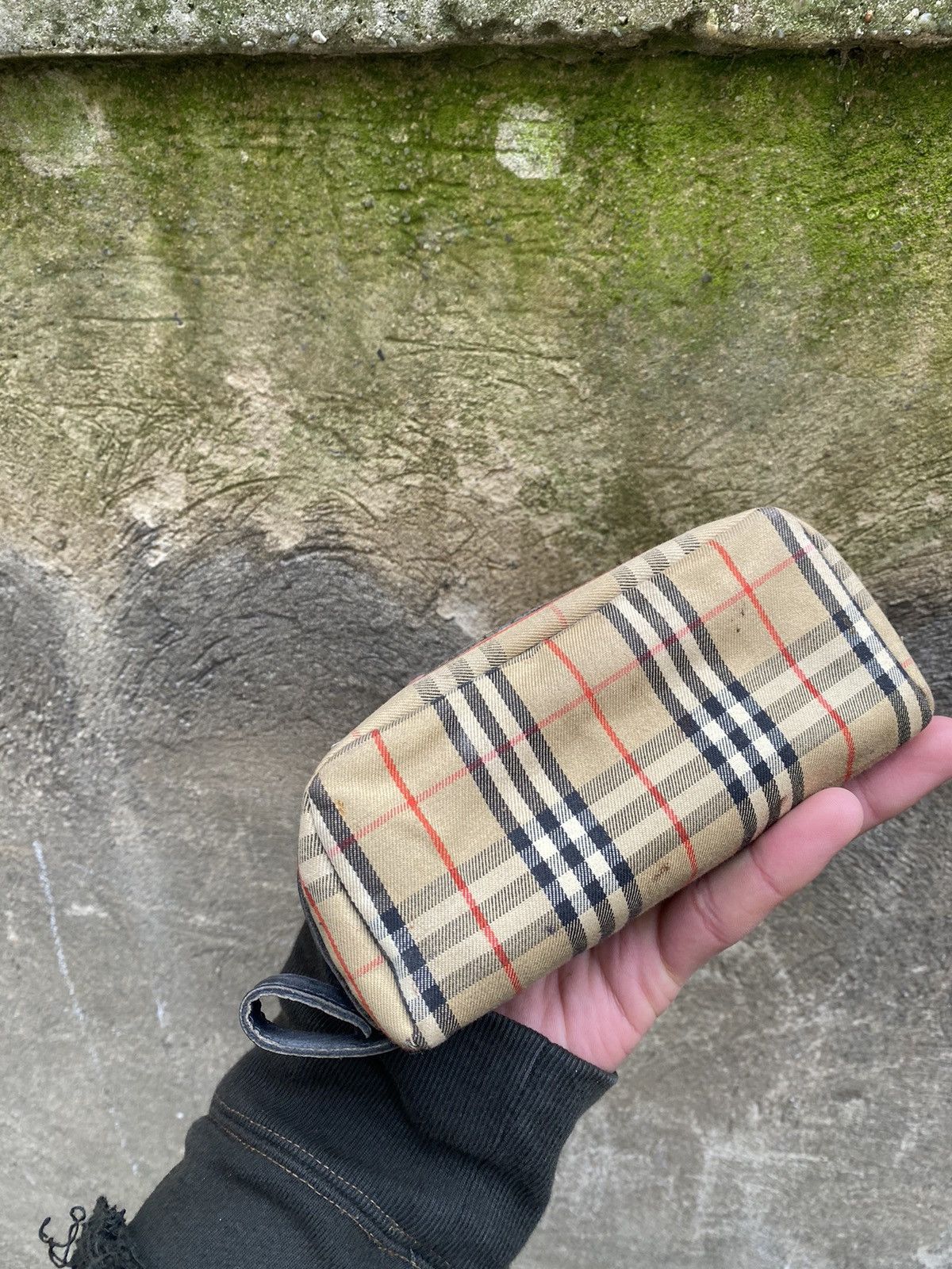 Burberry × Vintage Vintage Burberry’s Brush Bag Size ONE SIZE - 4 Thumbnail