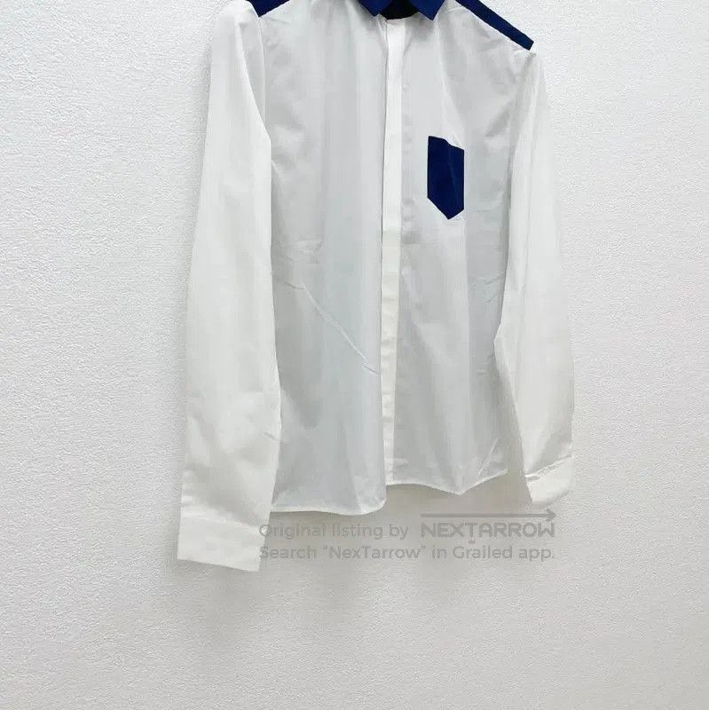 Neil Barrett Neil Barrett White Long Sleeve Shirt for Men . Size US S / EU 44-46 / 1 - 2 Thumbnail