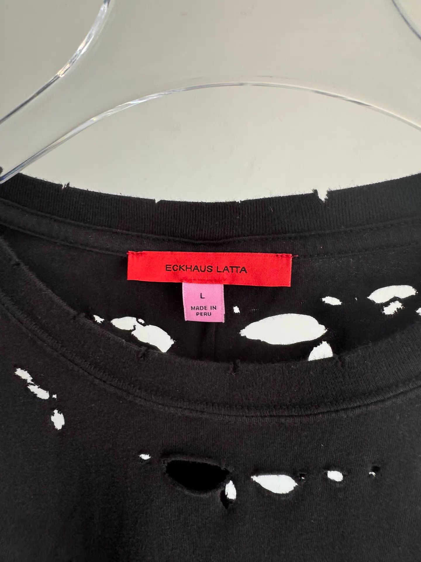 Eckhaus Latta ECKHAUS LATTA Wormhole Long Sleeve Q17 Size US L / EU 52-54 / 3 - 3 Thumbnail
