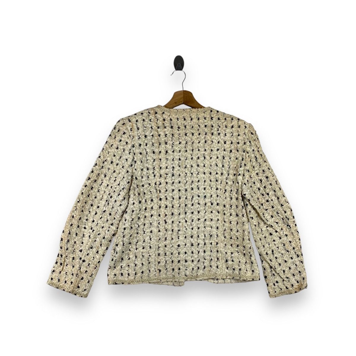Hardy Amies Vintage HARDY AMIES BOUTIQUE LONDON Tweed Boucle Size S / US 4 / IT 40 - 3 Thumbnail