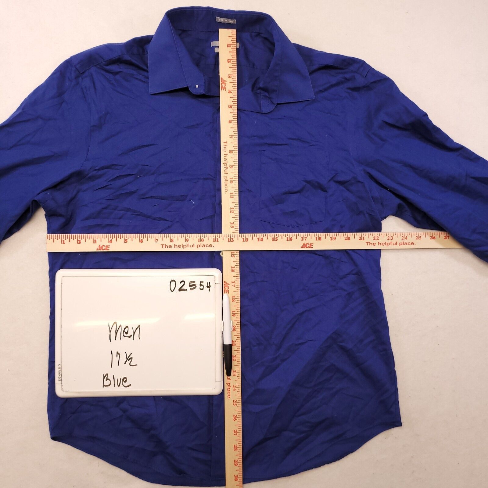 Van Heusen Van Heusen Casual Button Up Long Sleeve Shirt Mens Size 17.5 Size US M / EU 48-50 / 2 - 6 Thumbnail