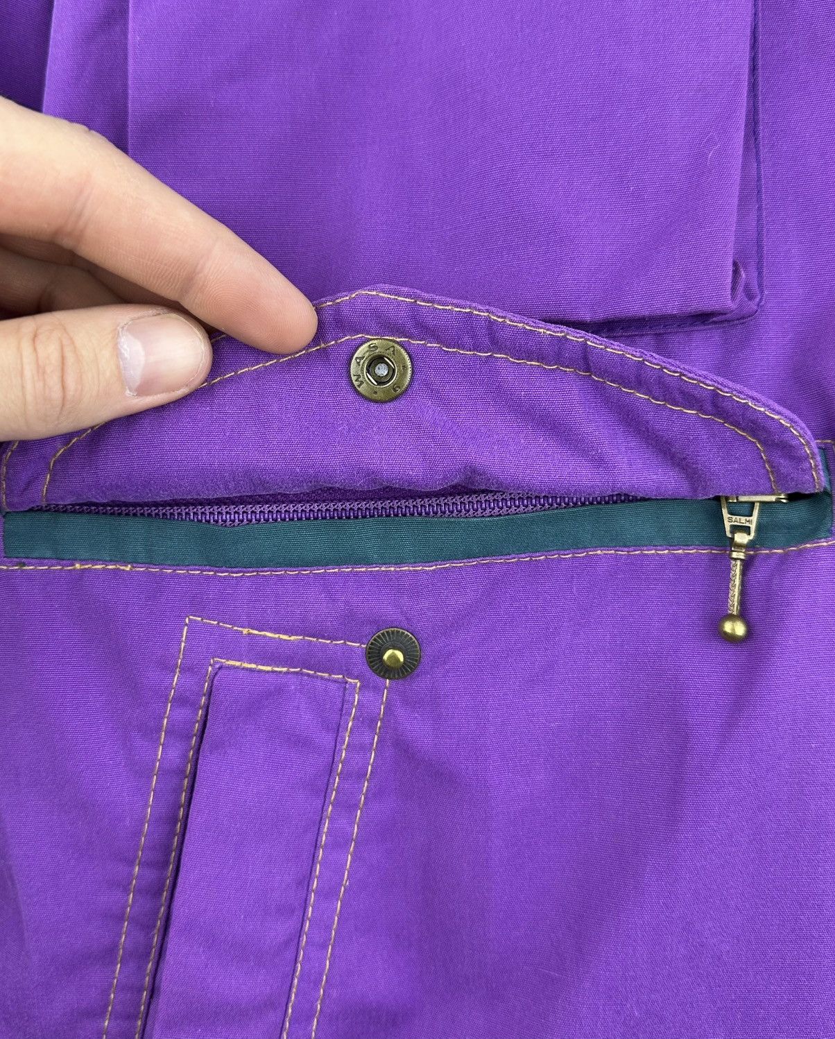 Fjallraven Fjallraven Vintage Thinsulate Jacket Purple Outdoor Parka Size US L / EU 52-54 / 3 - 5 Thumbnail