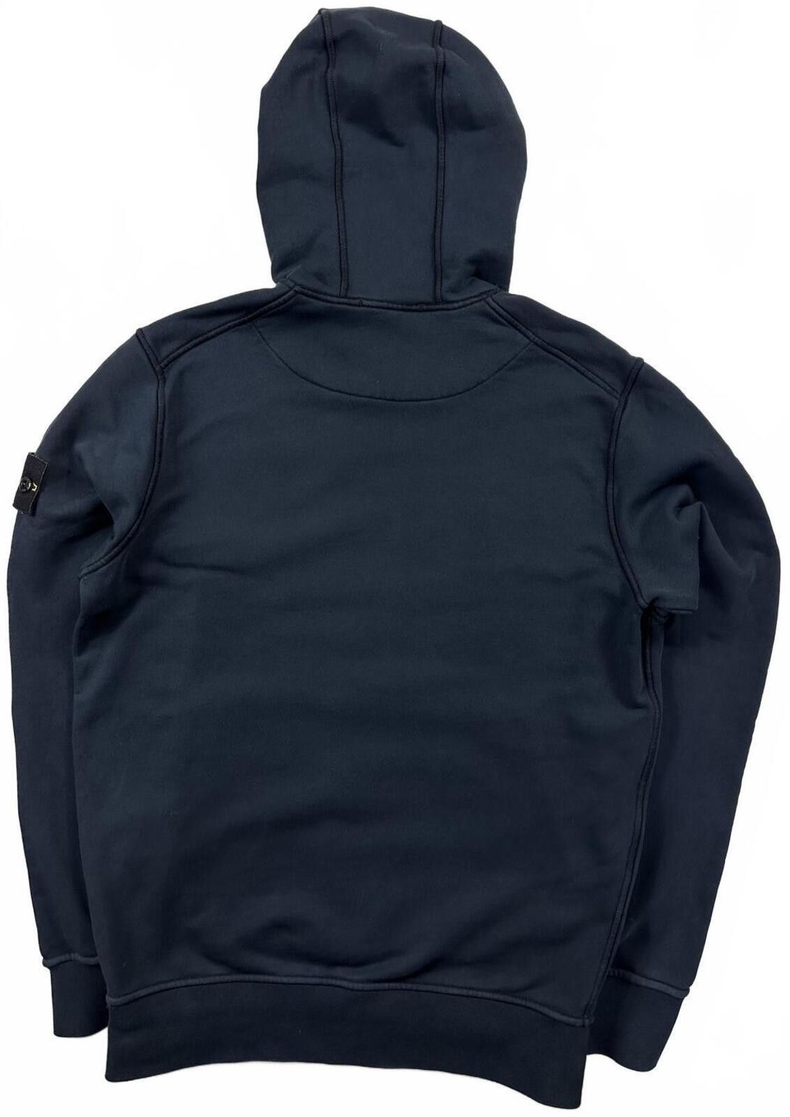 Stone Island Stone Island Cotton Pullover Hoodie Navy Blue Small Size US S / EU 44-46 / 1 - 4 Thumbnail