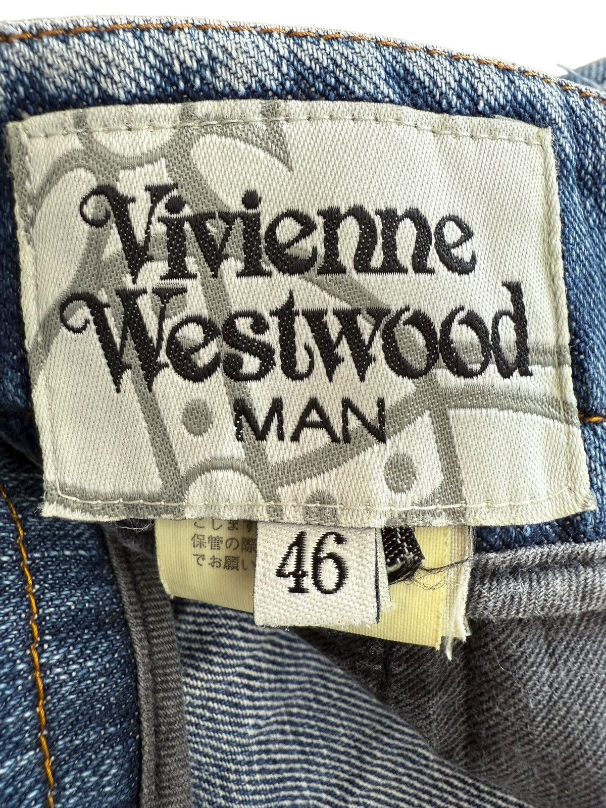 Vivienne Westwood Vivienne Westwood Blue Wash Button Opening Leg Style Jeans Size US 32 / EU 48 - 15 Thumbnail