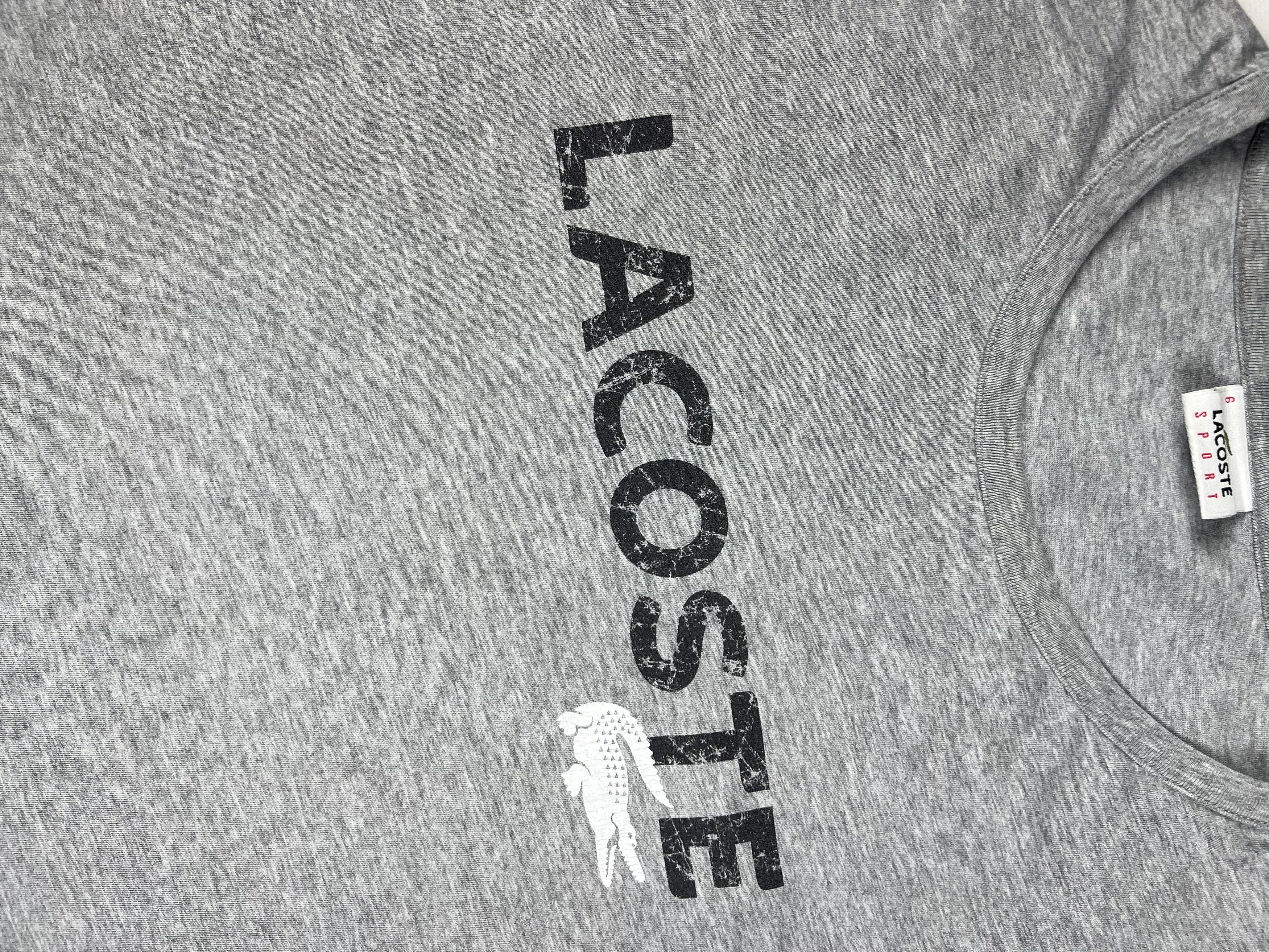 Lacoste × Vintage Vintage Lacoste Sport T-shirt Tee 6 Size US L / EU 52-54 / 3 - 3 Thumbnail