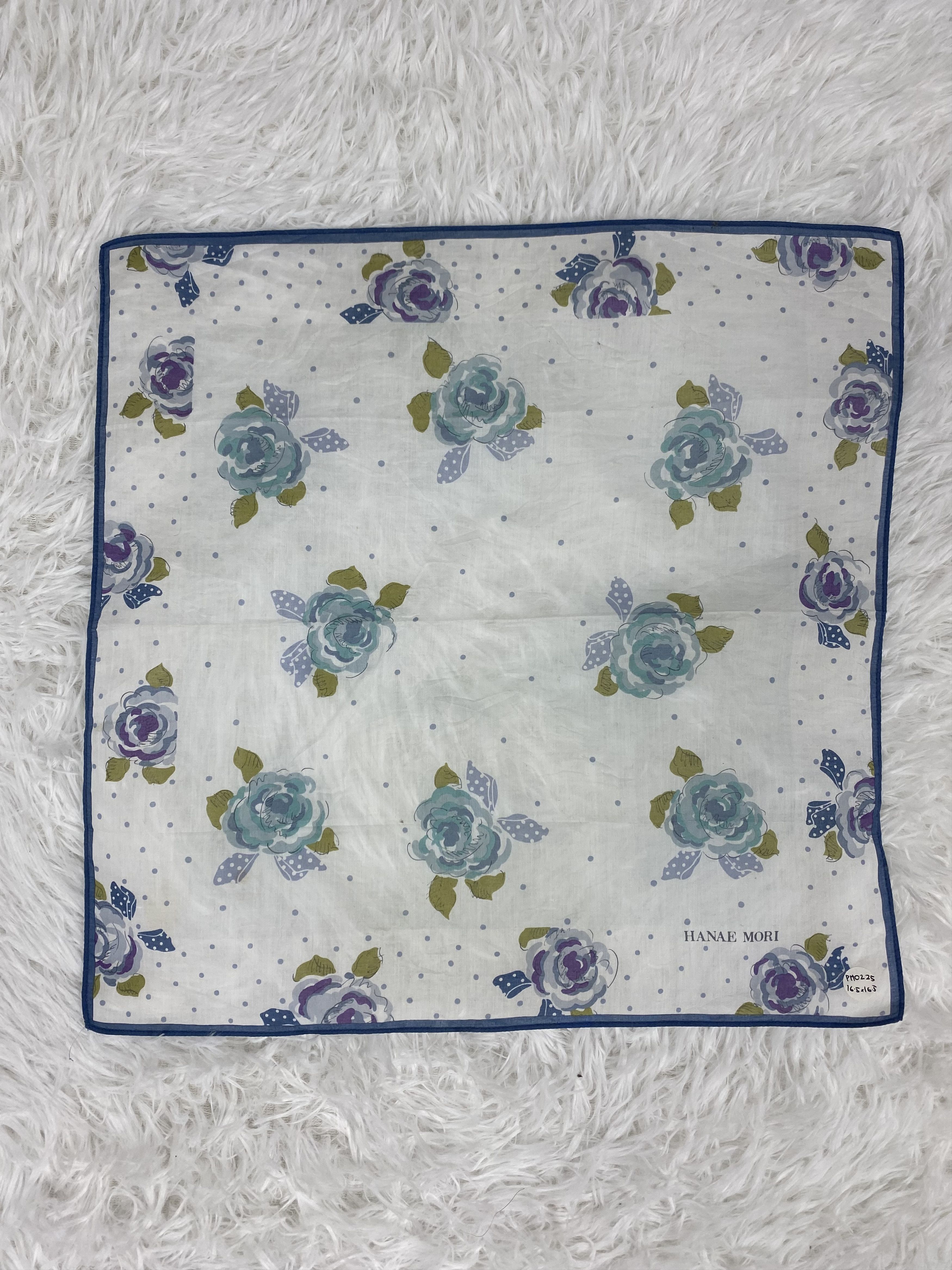 Hanae Mori × Vintage Vintage Hanae Mori Handkerchief Neckerchief PH0225 Size ONE SIZE - 3 Thumbnail