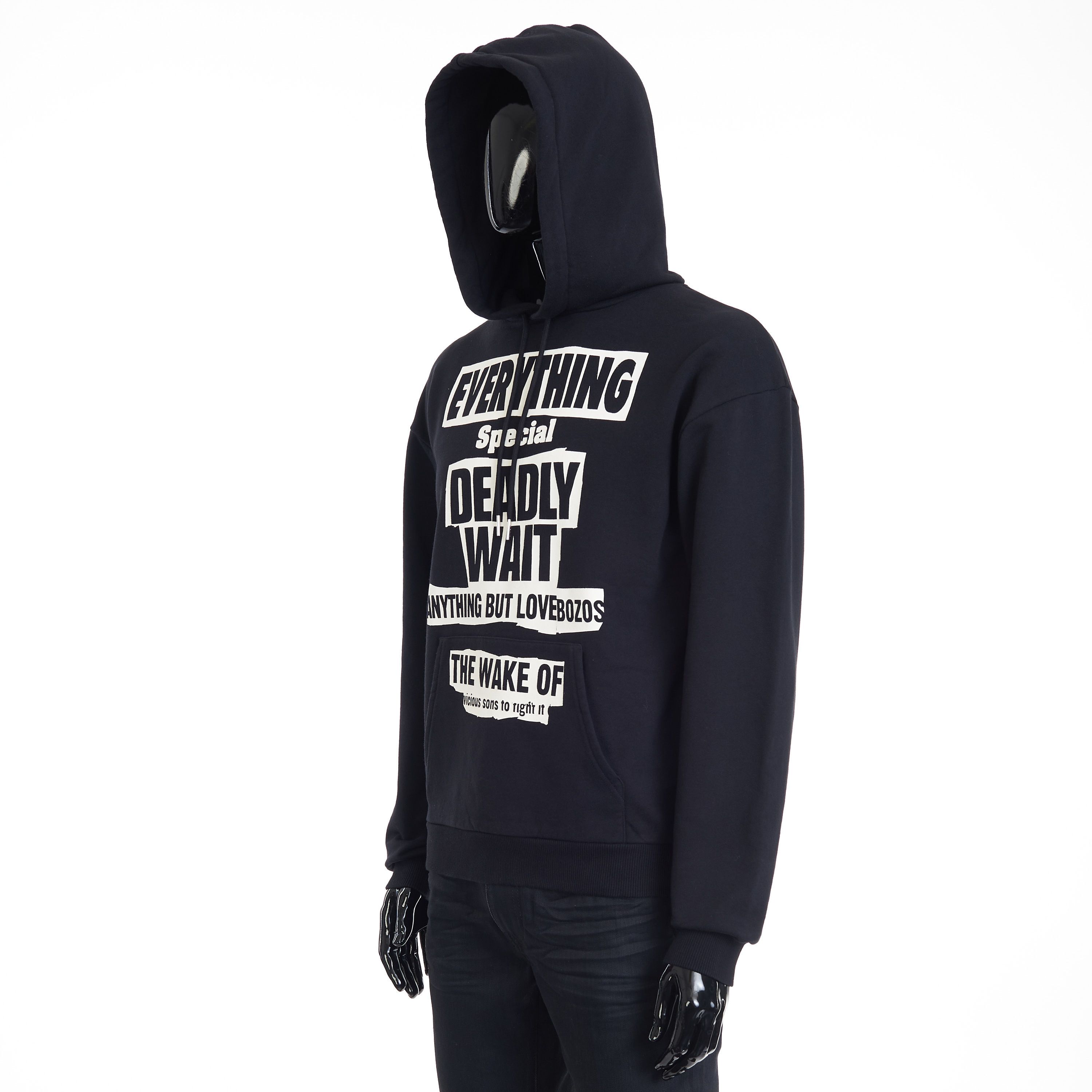 Celine x ALAN VEGA Loose Hoodie "Everything Special Deadly Wait" Size US L / EU 52-54 / 3 - 10 Thumbnail