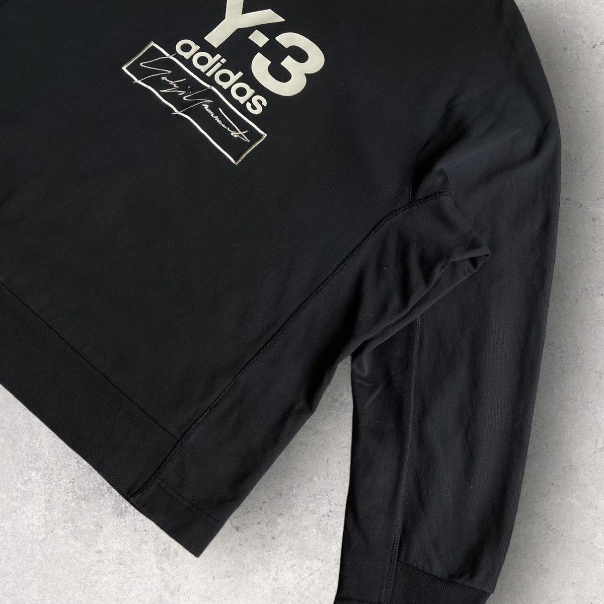 Y-3 Y-3 Logo Sweater Size US XL / EU 56 / 4 - 2 Thumbnail