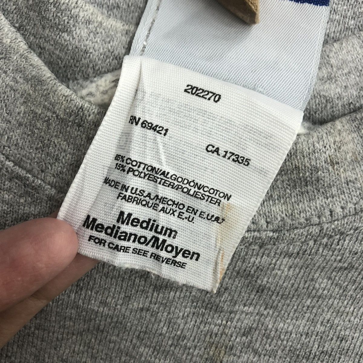 Reebok Vintage 90’ REEBOK SPORTSWEAR Logo Sweatshirt Pullover Size M / US 6-8 / IT 42-44 - 5 Thumbnail