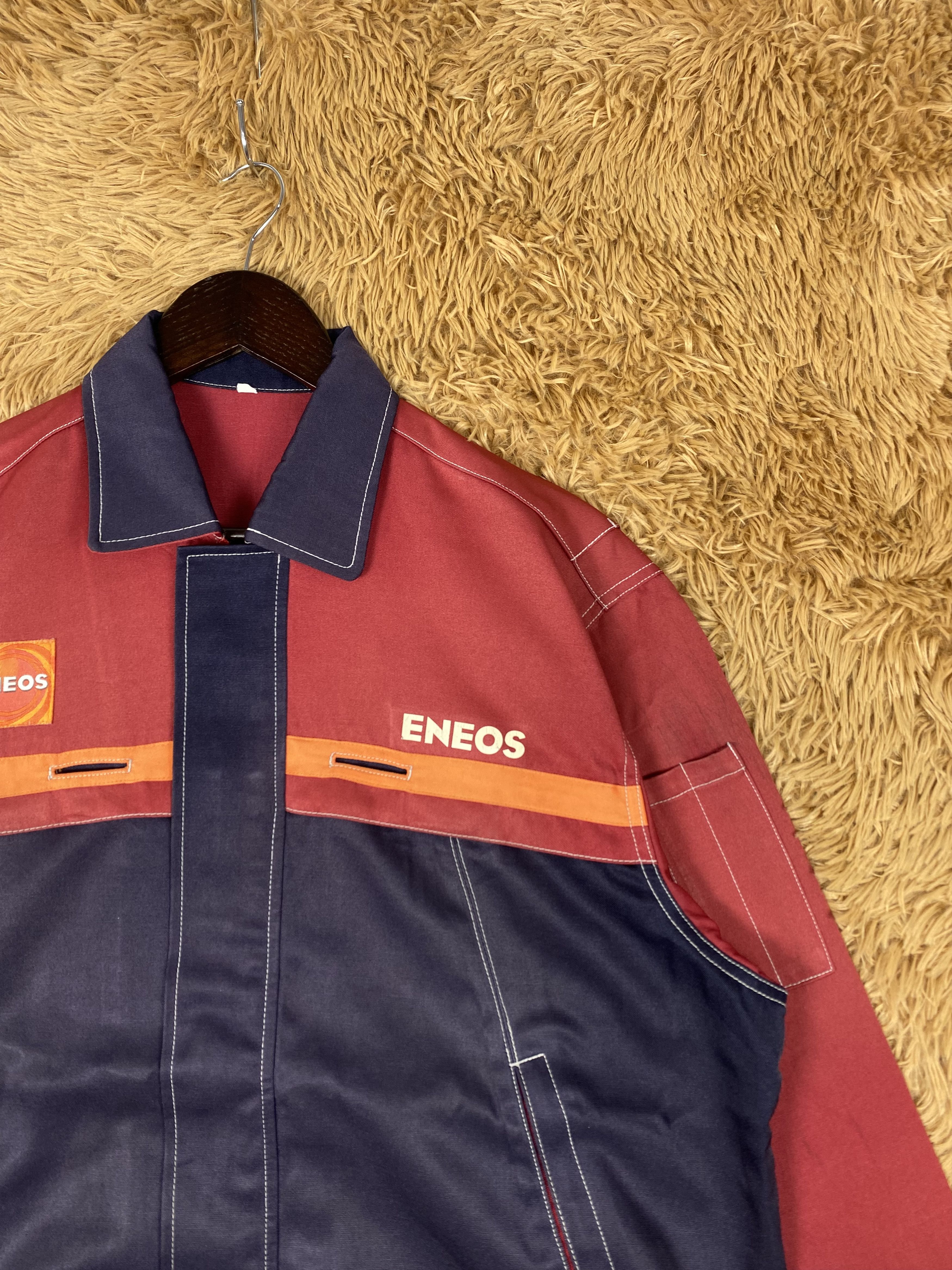 Japanese Brand Vintage Eneos Isetan Workers Jacket DJ0958 Size US M / EU 48-50 / 2 - 3 Thumbnail