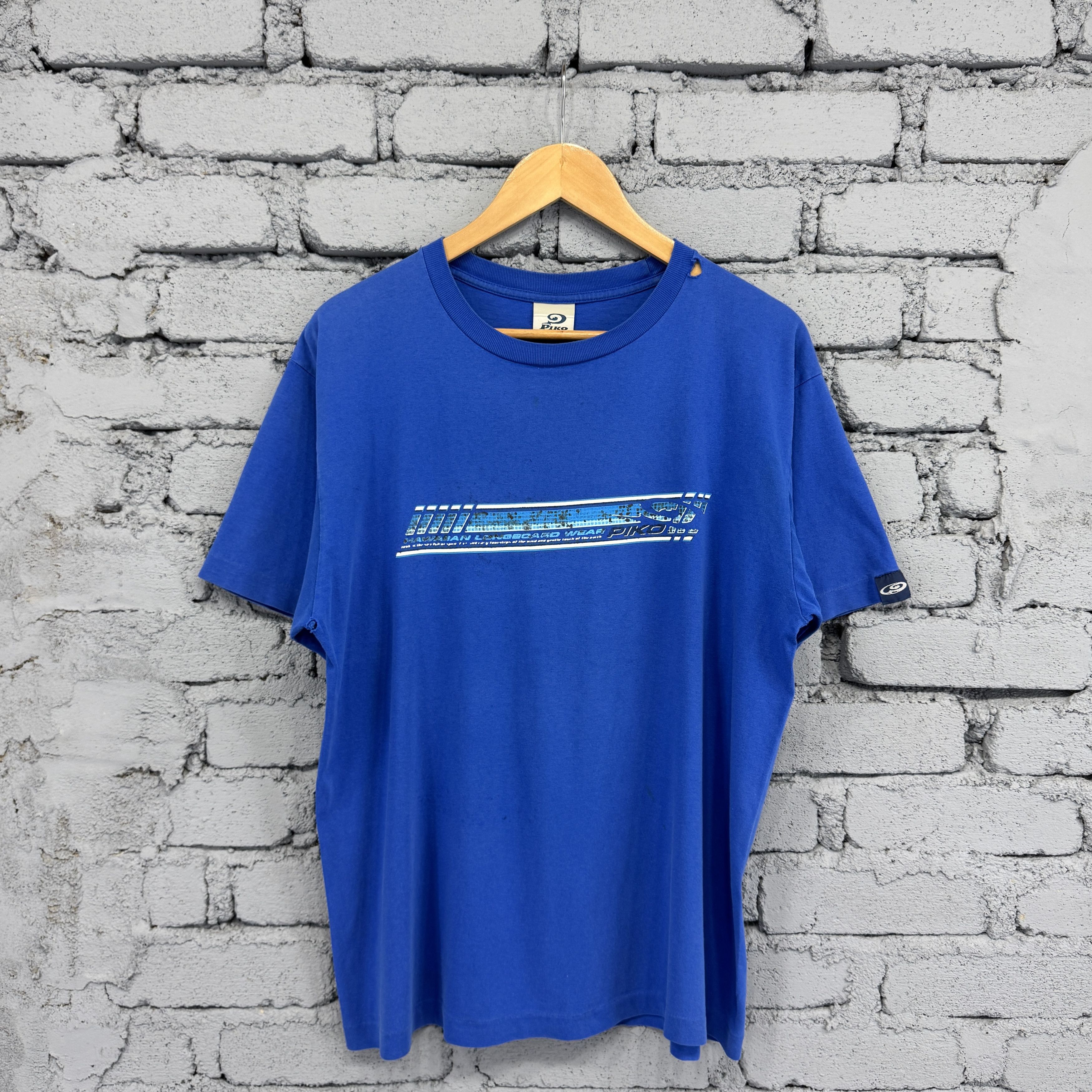 Vintage Rare Vintage Piko Hawaii Surfing Sunfaded Tshirt Size US L / EU 52-54 / 3 - 1 Thumbnail