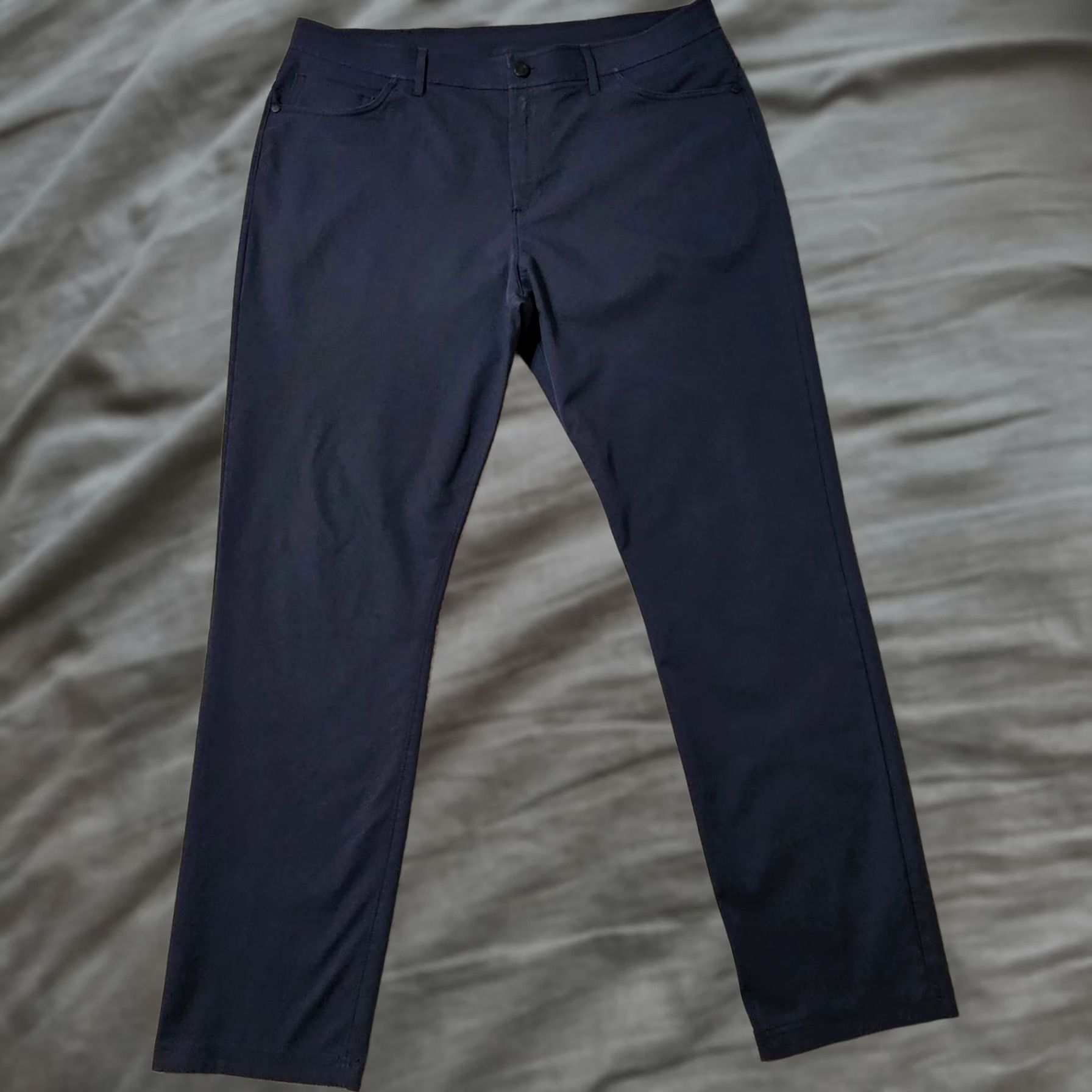 Vintage Public Rec Dealmaker Chino Pants Mens 38 x 31 Navy Blue 5-Pocket Size US 38 / EU 54 - 1 Thumbnail