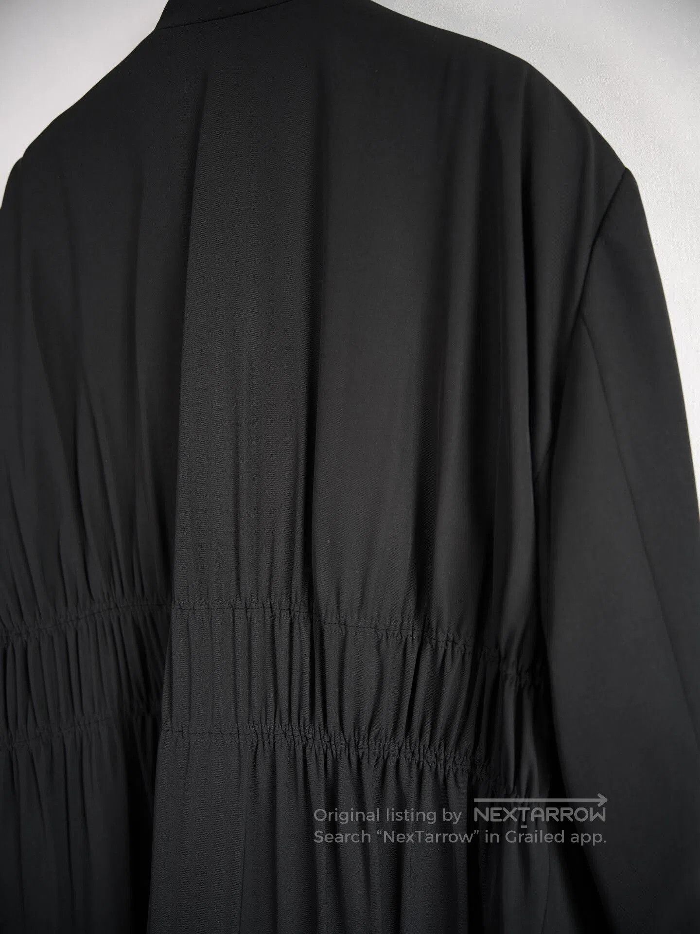 Yohji Yamamoto Yohji Yamamoto 01SS Back Pleated Coat. Size US M / EU 48-50 / 2 - 2 Thumbnail