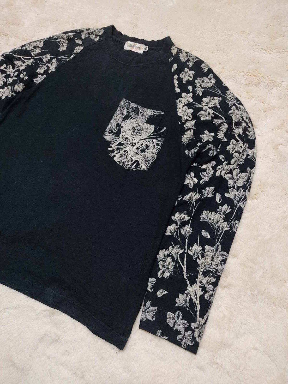 VINTAGE Karakuri Tamashii Wind and Thunder God Embroidered