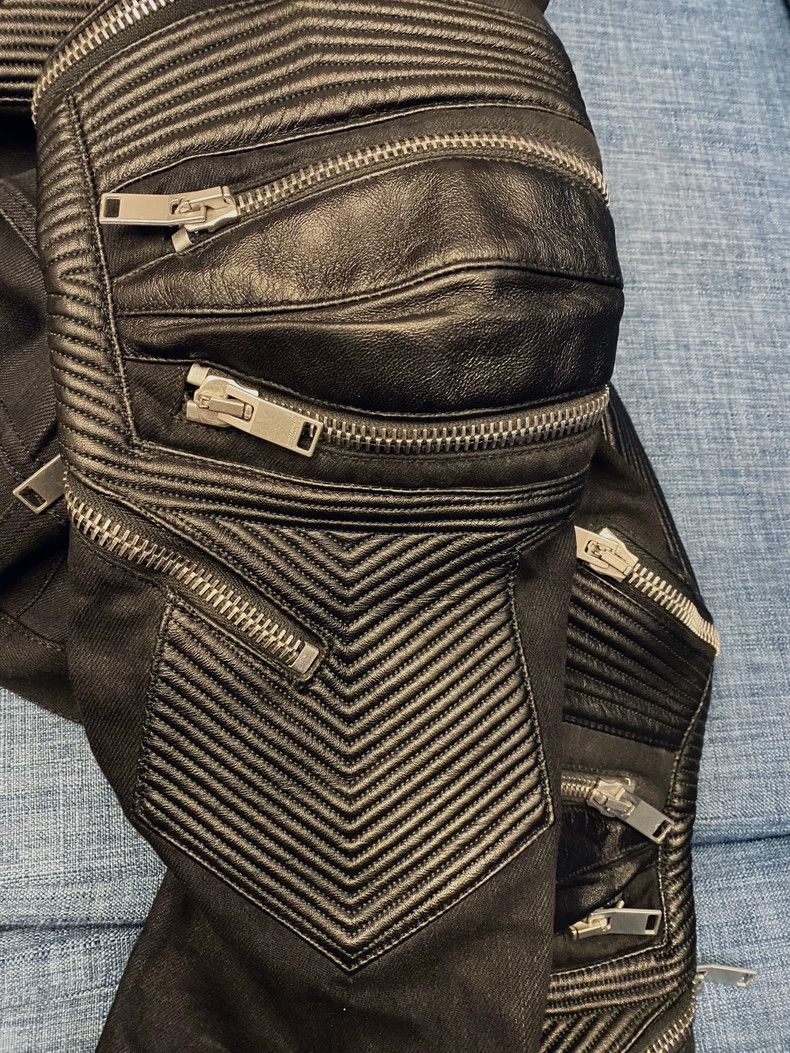 Saint Laurent Paris Saint Laurent Paris Motorcycle Zipper Jeans Size US 28 / EU 44 - 2 Thumbnail