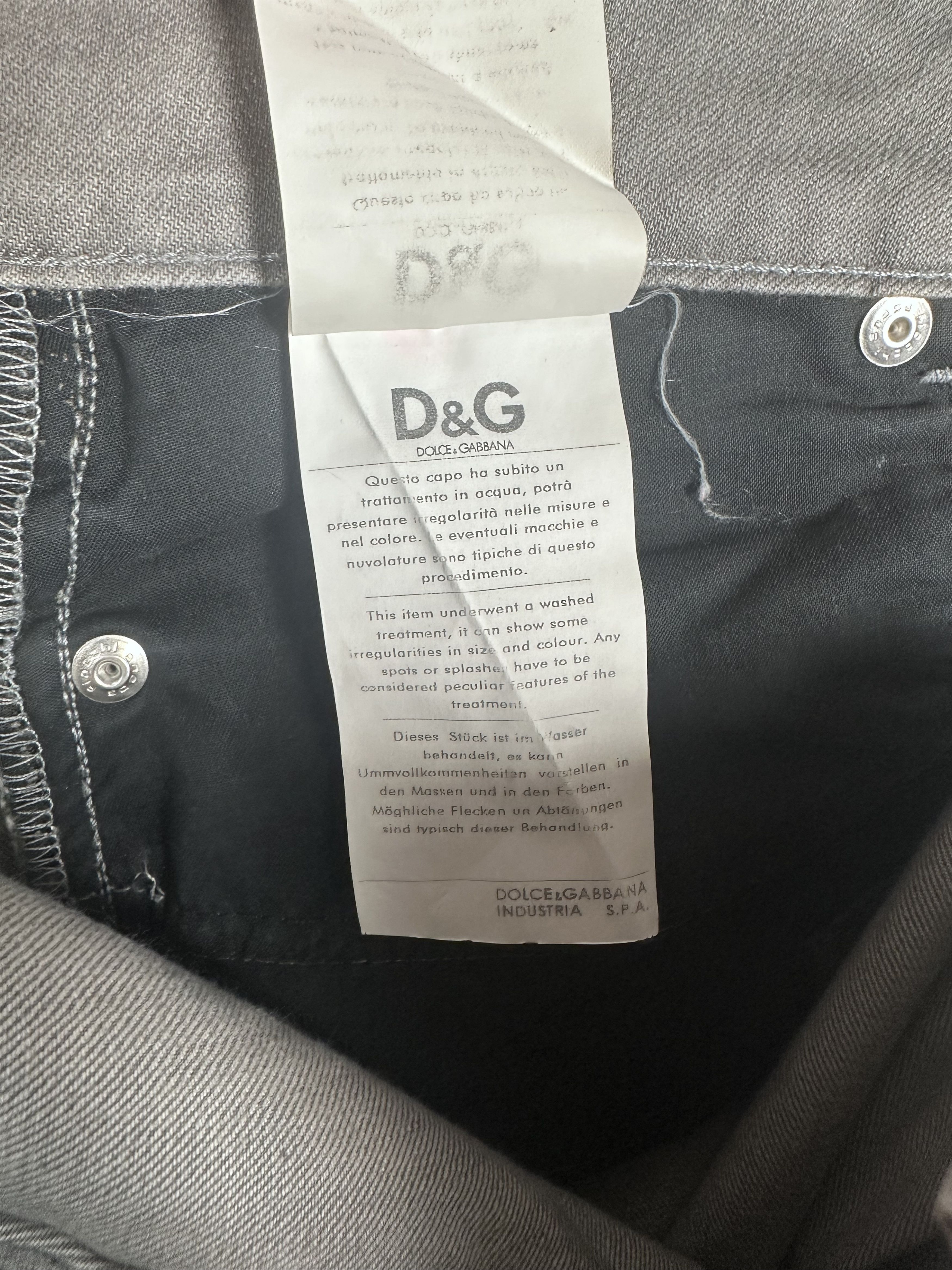 Dolce & Gabbana × Grailed Dolce Gabbana Leopard Jeans Women Size 29 Gray Size 29" - 10 Thumbnail