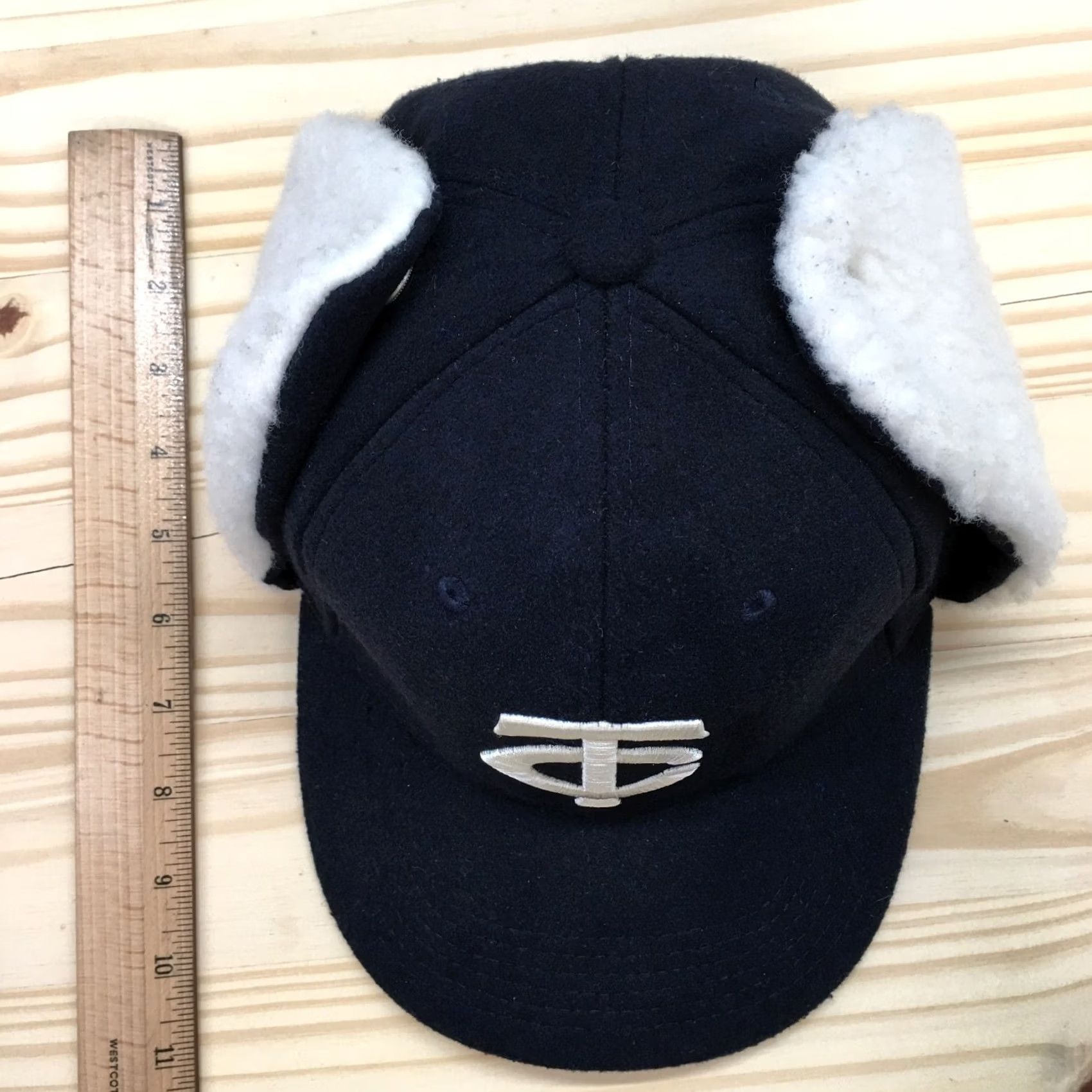 Twins Minnesota Twins Melonwear Trapper Hat Mens Blue White One Size Embroidered Logo Size ONE SIZE - 3 Thumbnail