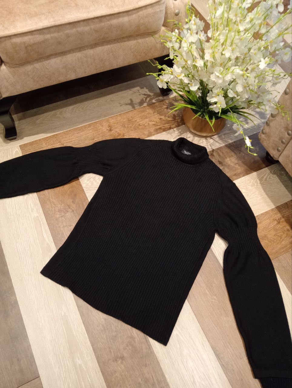 Neil Barrett NEIL BARRETT TURTLE NECK WOOL KNITTED SWEATER Size US L / EU 52-54 / 3 - 10 Thumbnail