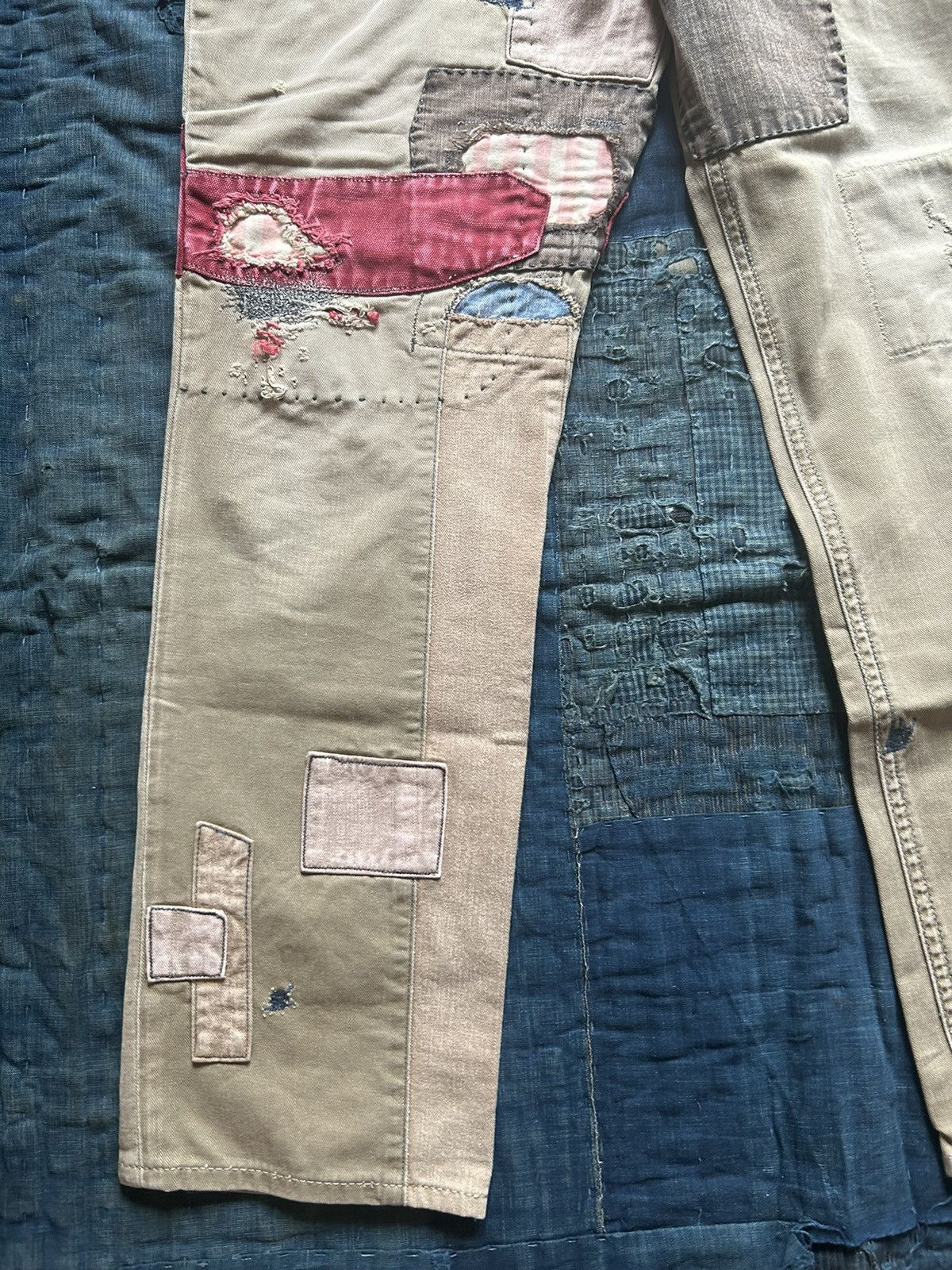 Kapital × Kapital Kountry kapital kountry patchwork pants Travis Scott Size US 30 / EU 46 - 5 Thumbnail