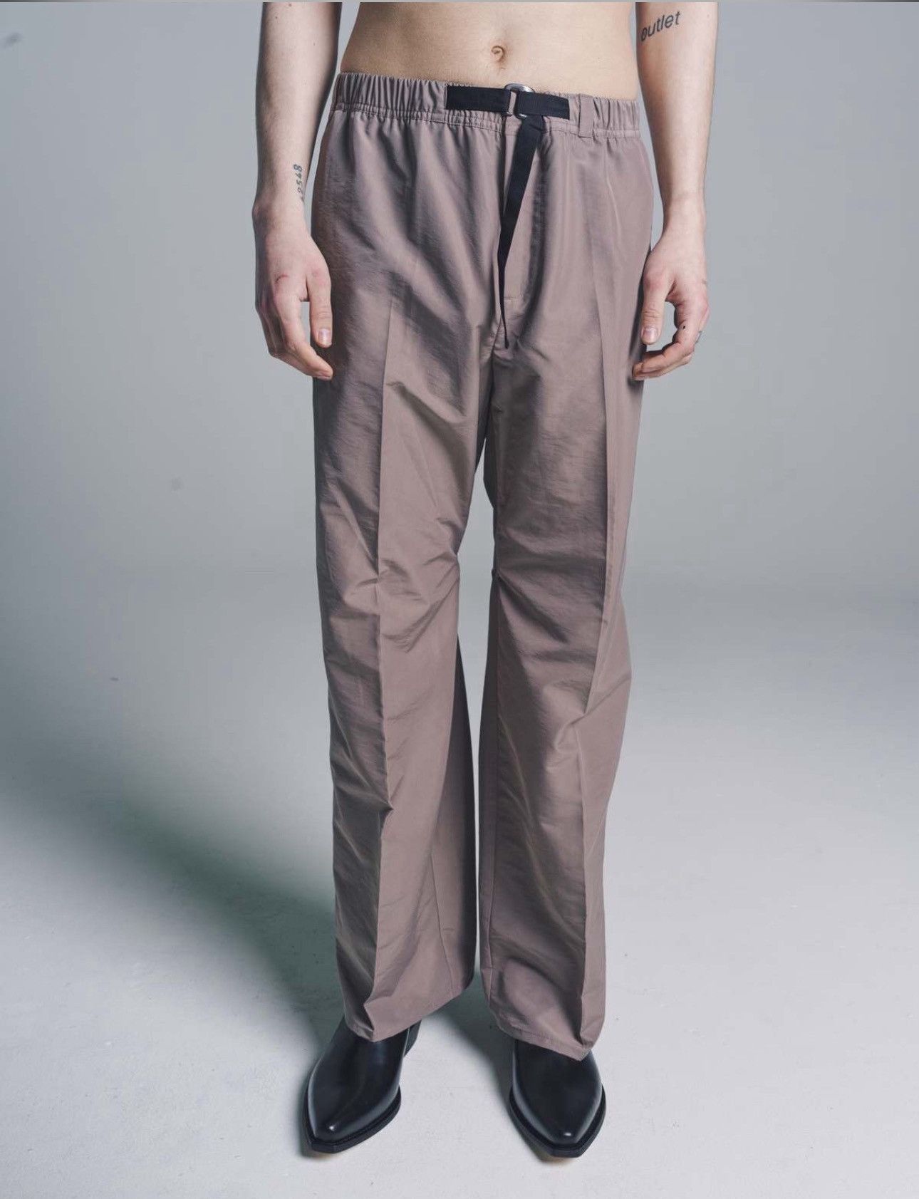 Our Legacy Our Legacy Taupe Grace Nylon Wander Trousers- New With Tags Size US 32 / EU 48 - 3 Thumbnail