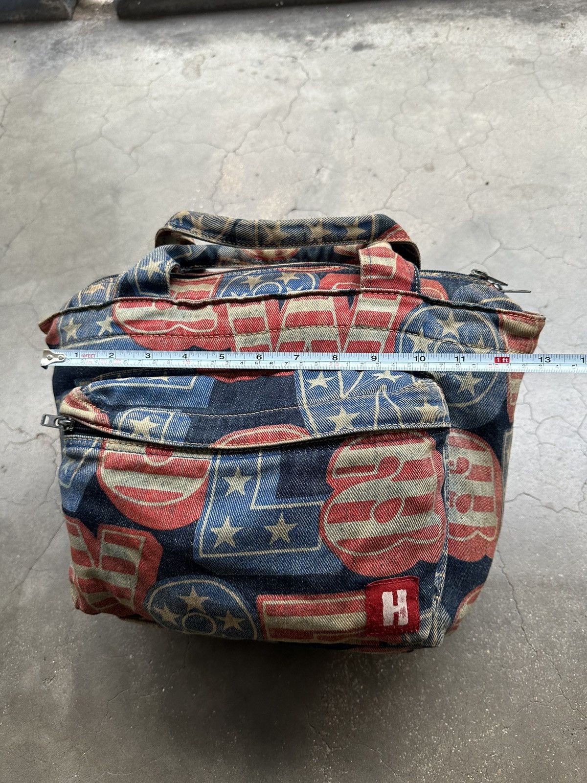 Hysteric Glamour 1990 - Hysteric Glamour Star America Denim Bag Size ONE SIZE - 15 Thumbnail