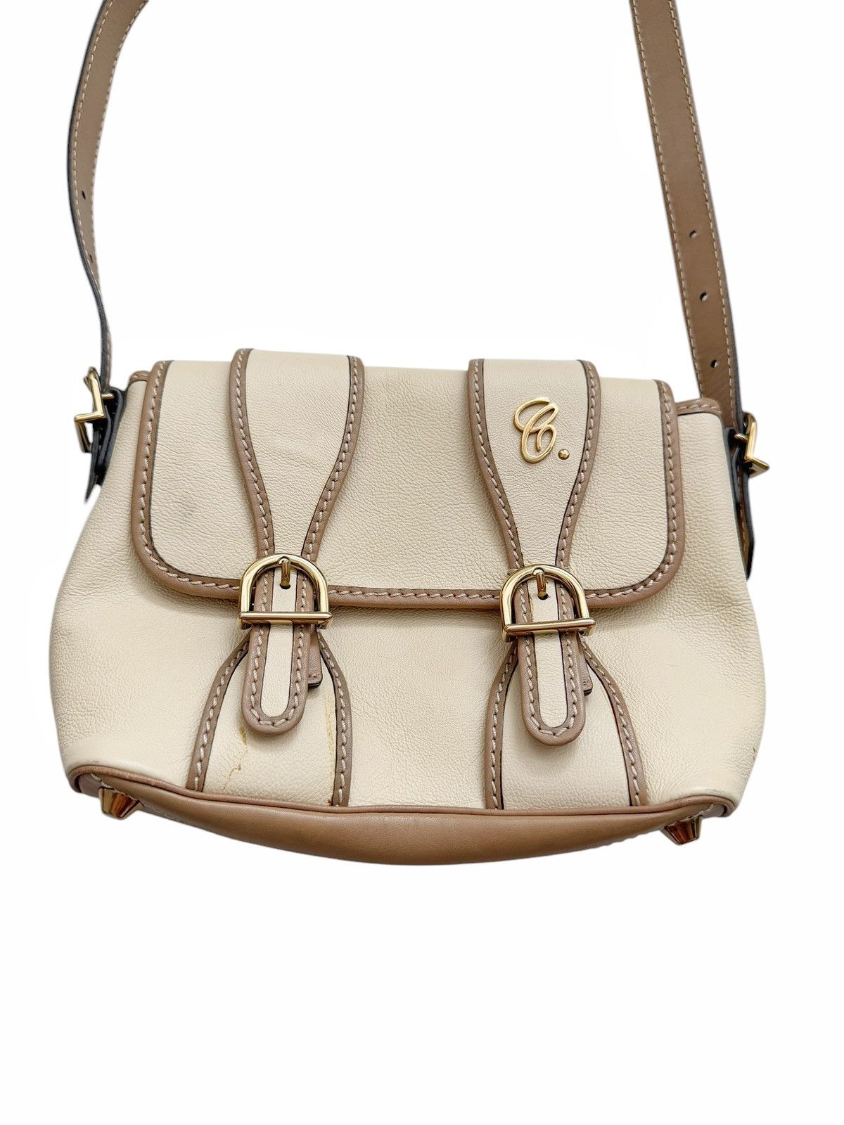 Chloe Susan Crossbody Cream Leather Bag Size ONE SIZE - 2 Thumbnail