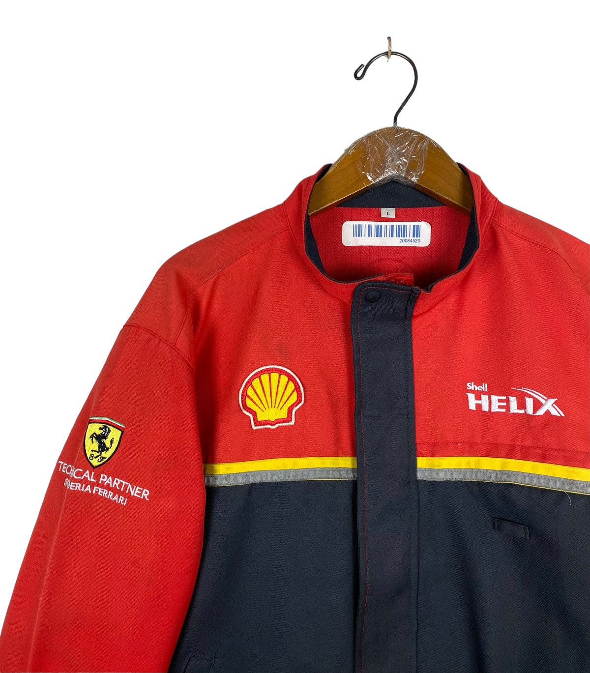 Ferrari Rare‼️ Vintage Shell Helix X Ferrari Technical Jacket Size US M / EU 48-50 / 2 - 4 Thumbnail