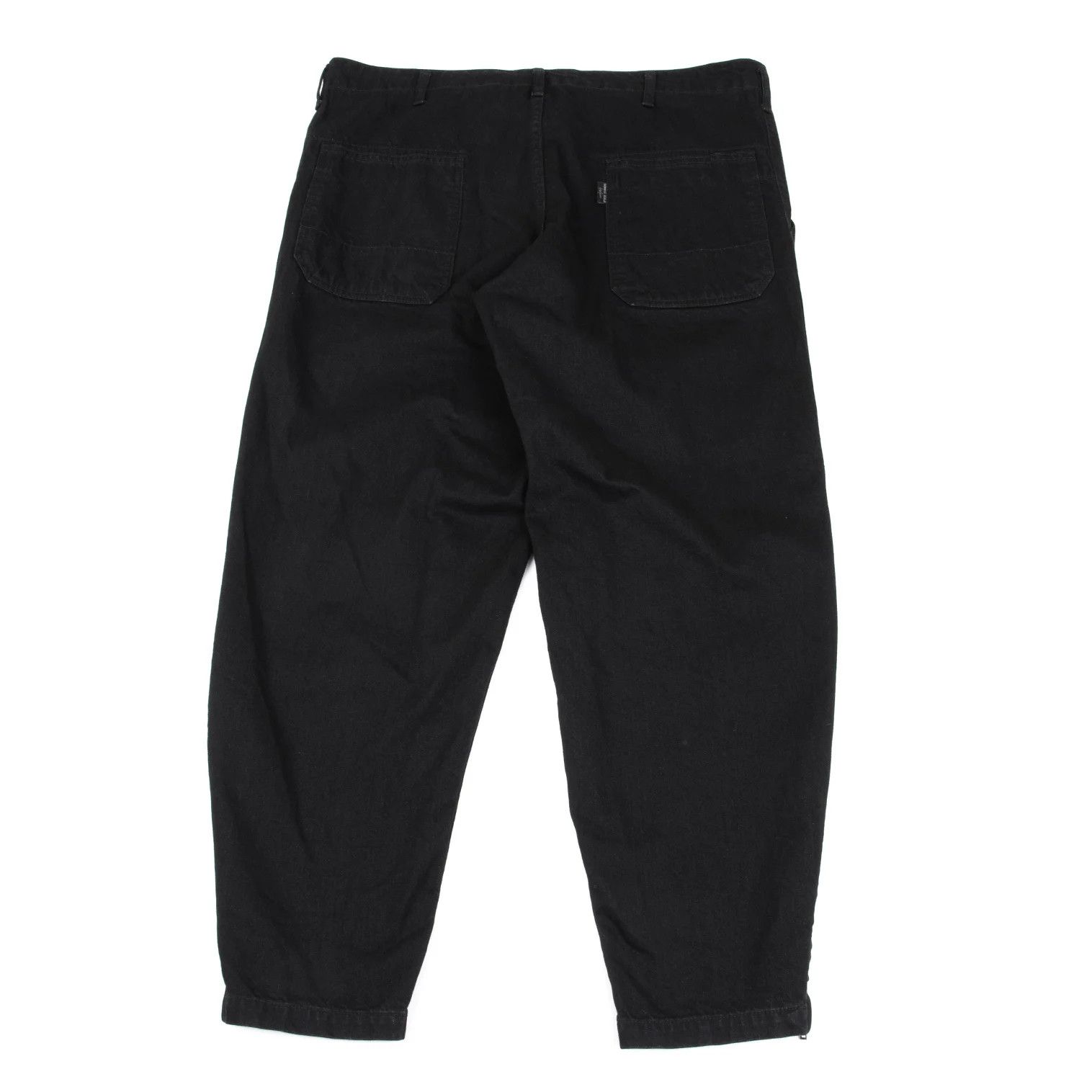 Yohji Yamamoto BLACK Scandal Yohji Yamamoto Zip Hem Denim Pants Size US 32 / EU 48 - 11 Thumbnail