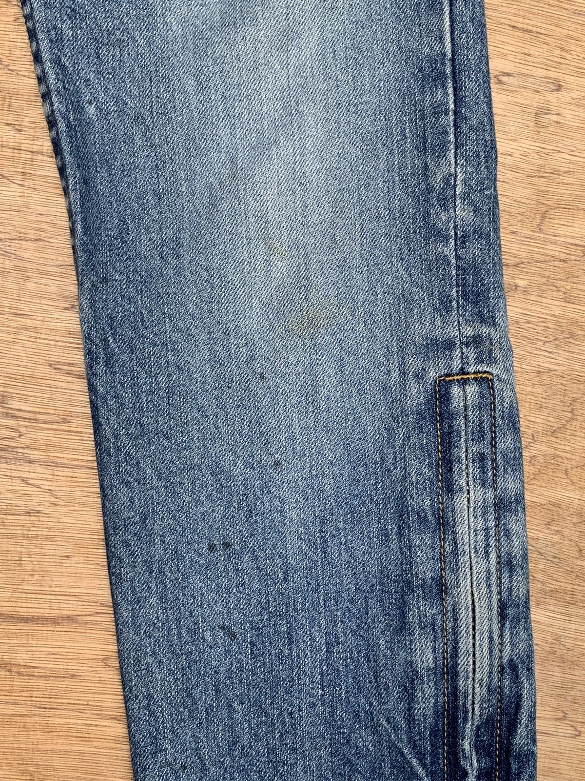 Beauty Beast × If Six Was Nine × Japanese Brand Bit Blue Distressed Multizipper Denim Pants Size US 28 / EU 44 - 11 Thumbnail