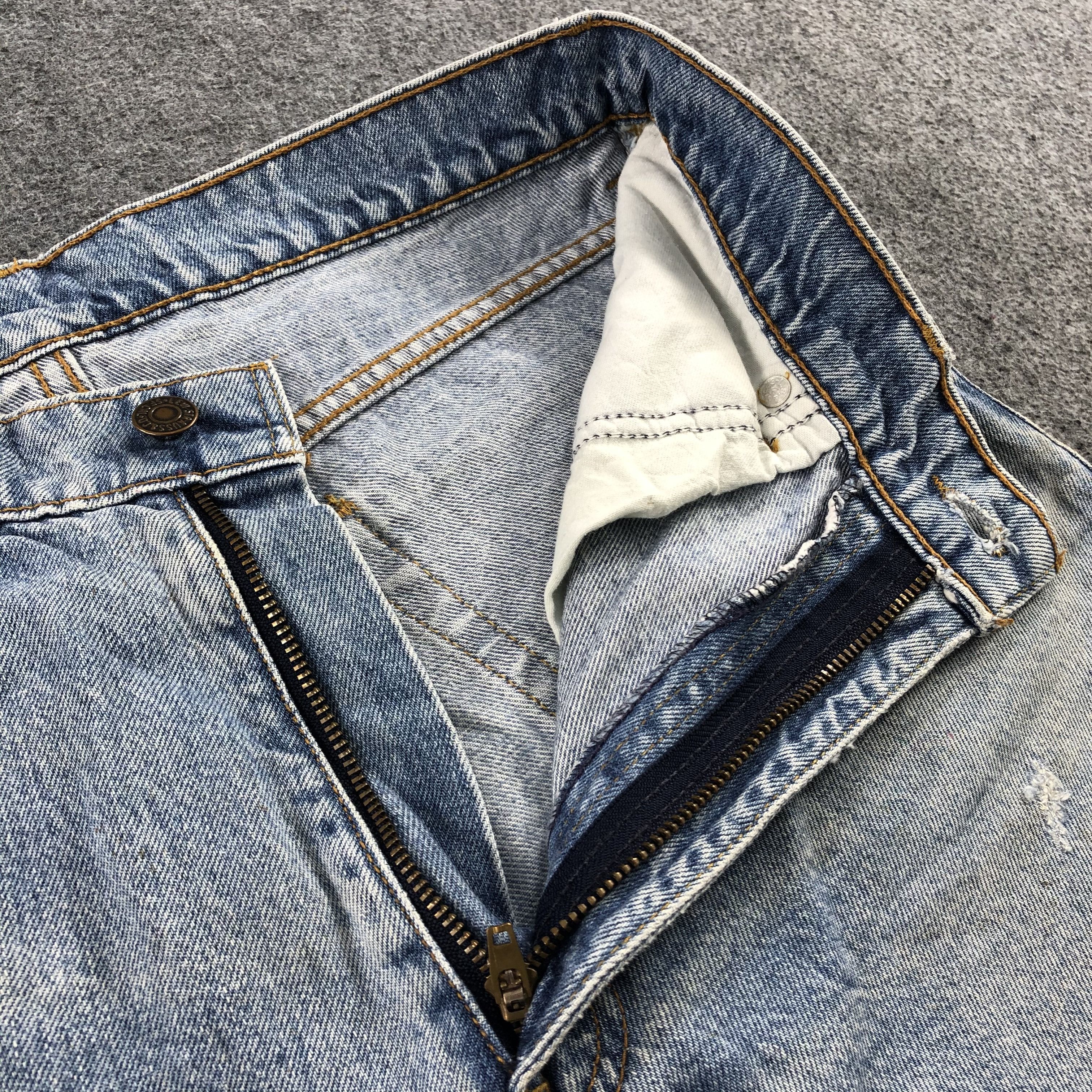 Levi's Vintage 90s Light Wash Levis 626 Jeans-J1768 Size US 30 / EU 46 - 9 Thumbnail