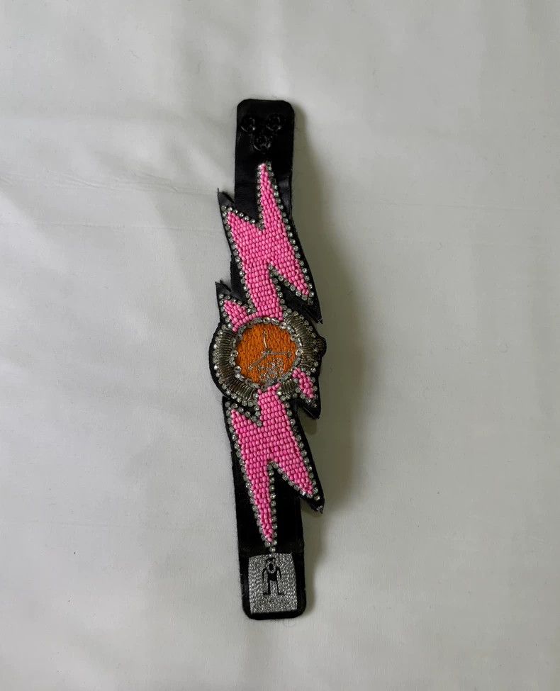 Walter Van Beirendonck Walter Van Beirendonck Beaded Lightning Watch - dmc Size ONE SIZE - 1 Thumbnail