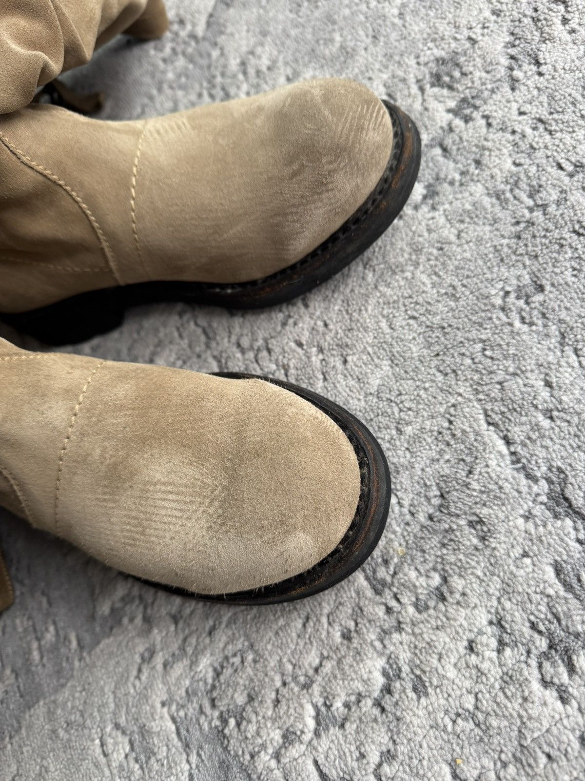 Dirk Bikkembergs Dirk Bikkembergs vintage Suede Beige Boots size 37 Size US 7 / IT 37 - 13 Thumbnail