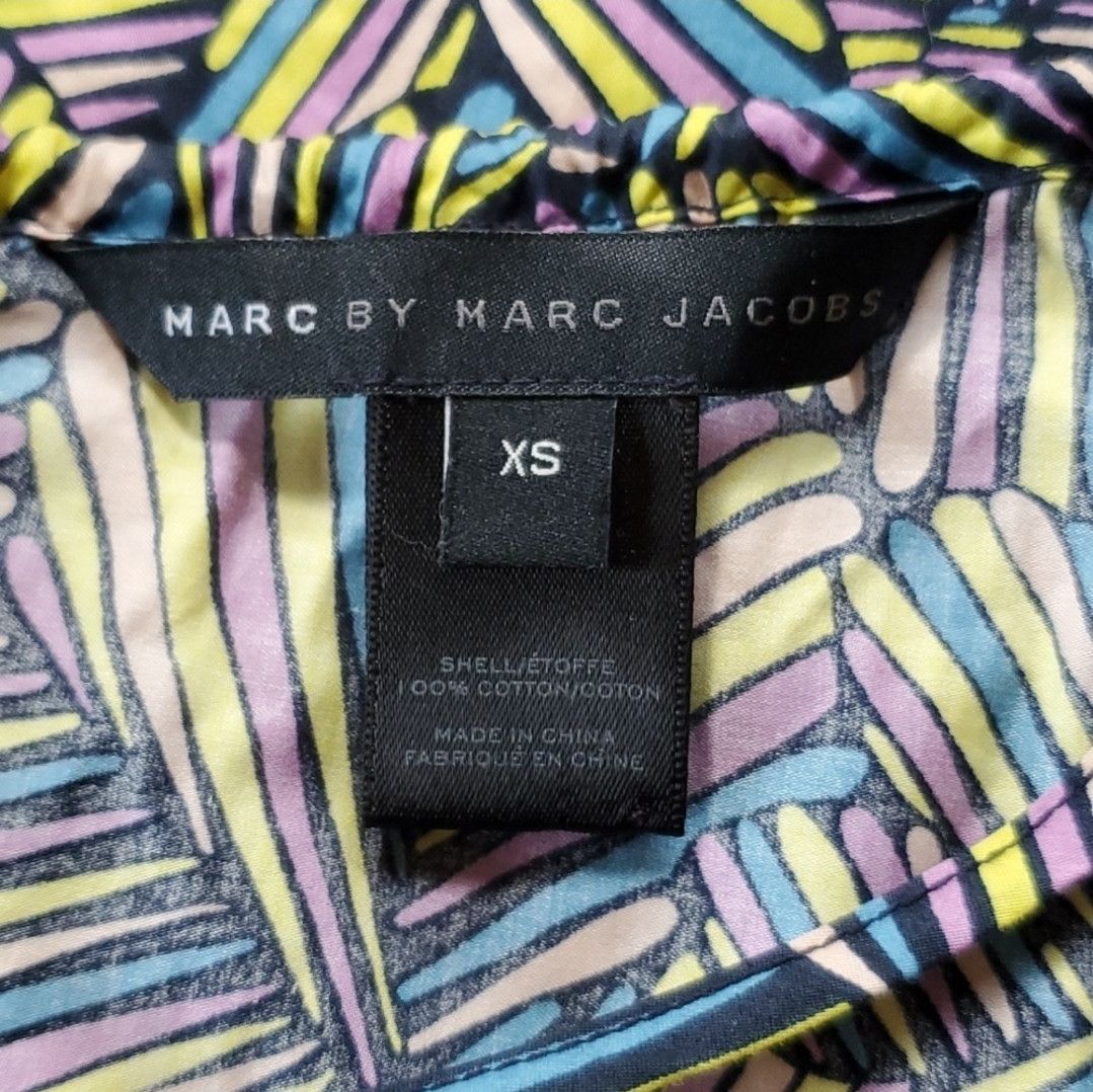 Marc Jacobs Marc Jacobs Size M Dress Abstract Floral Spaghetti Strap Size M / US 6-8 / IT 42-44 - 9 Thumbnail